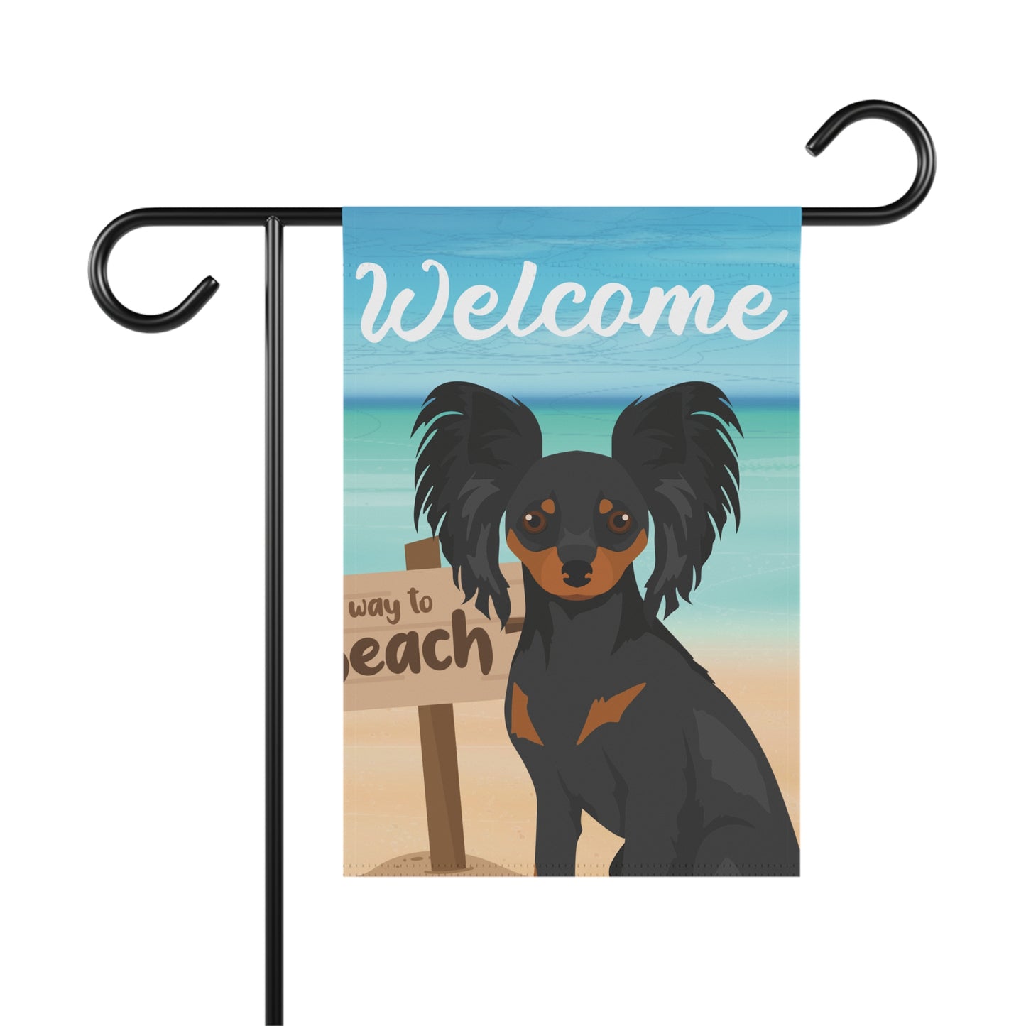 Russian Toy Terrier Dog Garden Flag