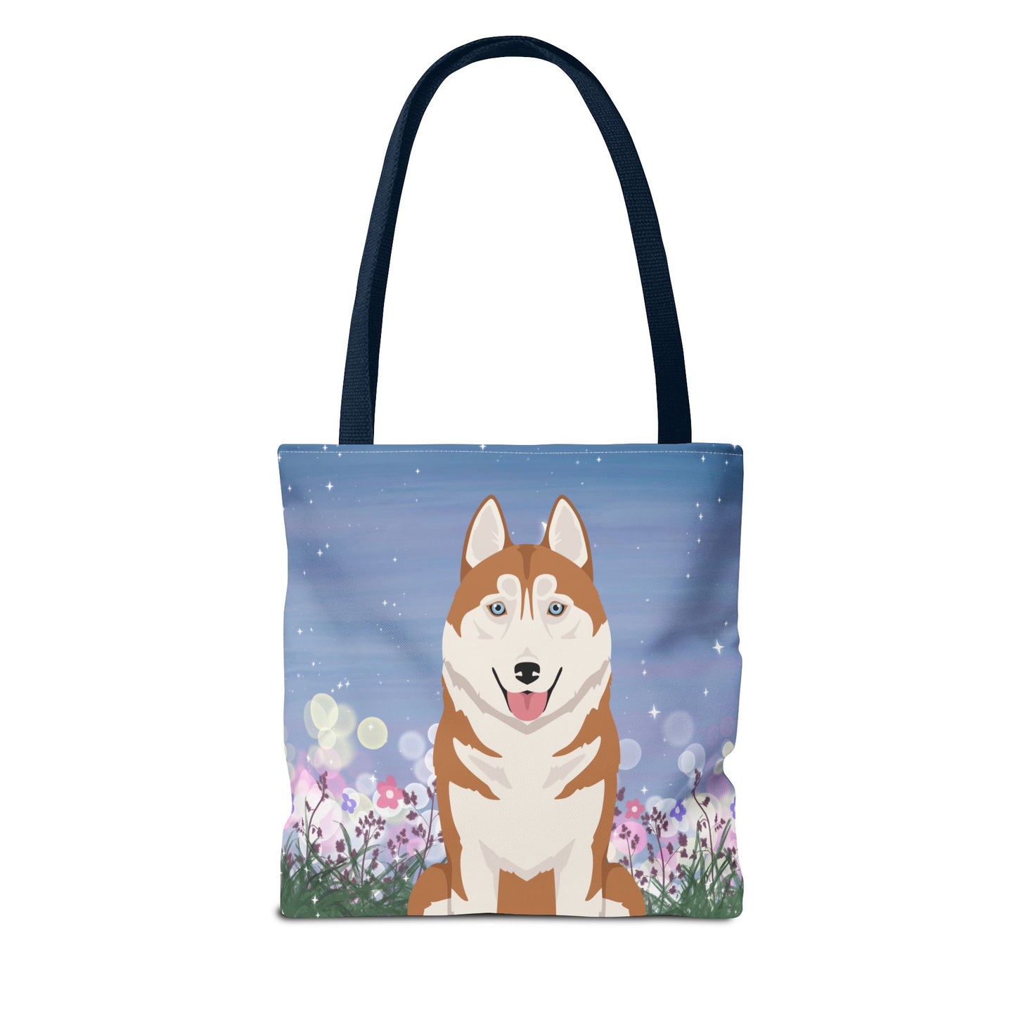 Siberian Husky Dog Tote Bag 13x13