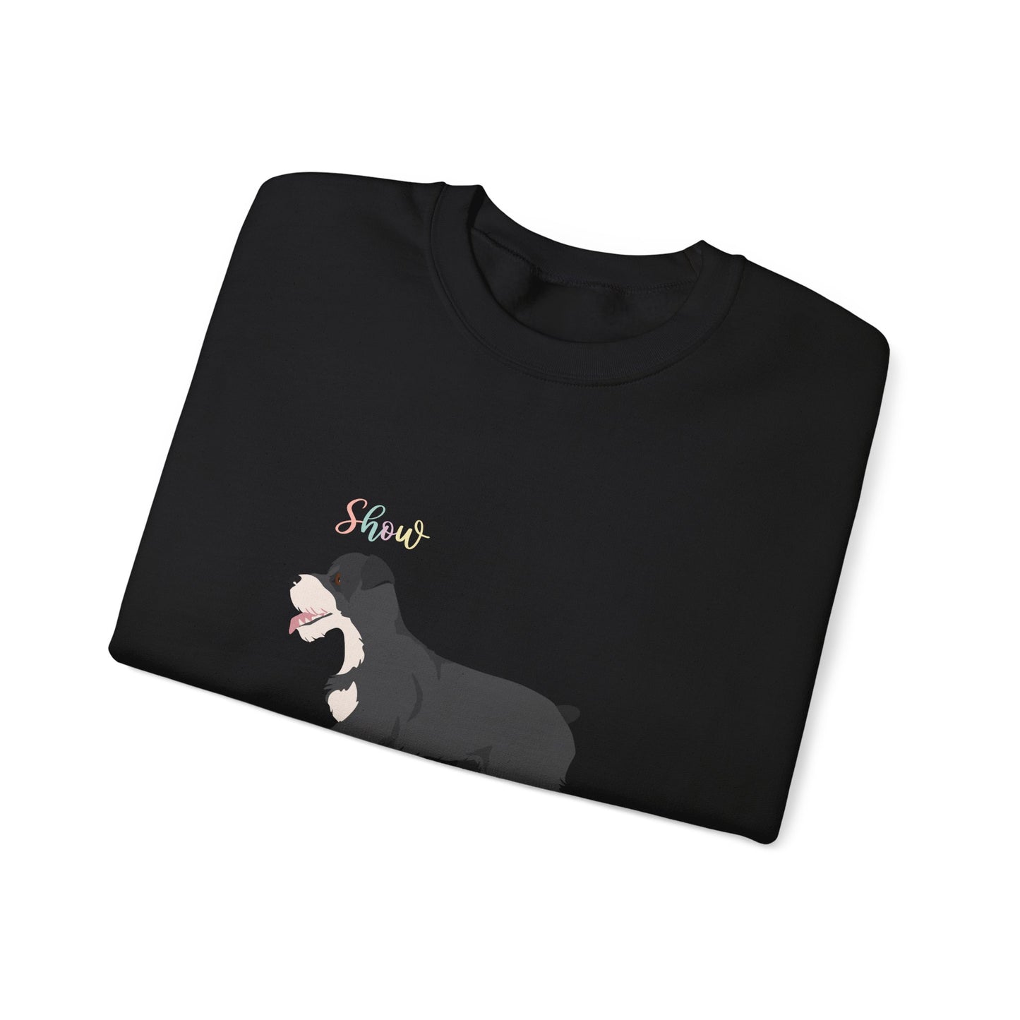 Schnauzer Dog Unisex Heavy Blend Crewneck Sweatshirt