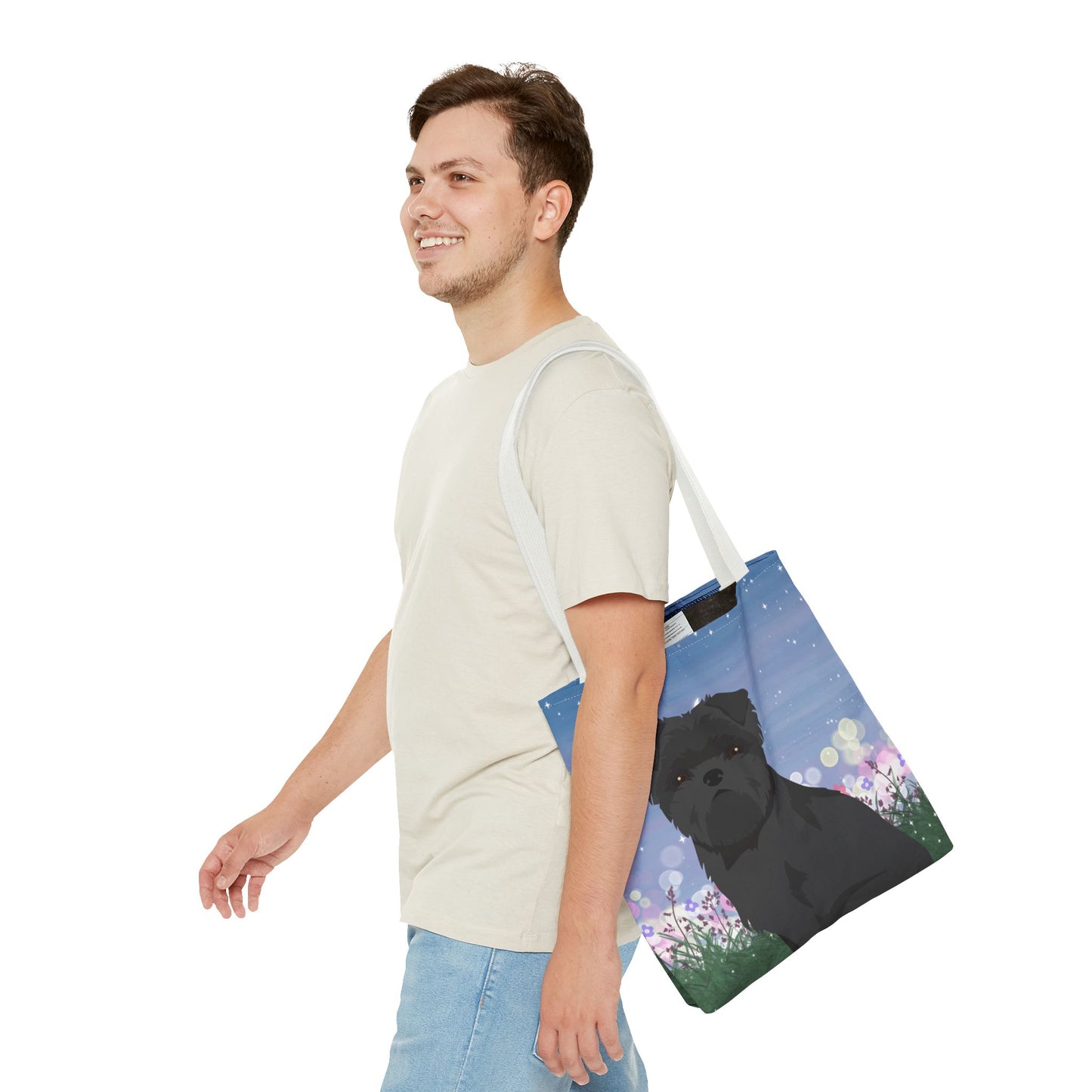 Affenpinscher Dog Tote Bag 16x16
