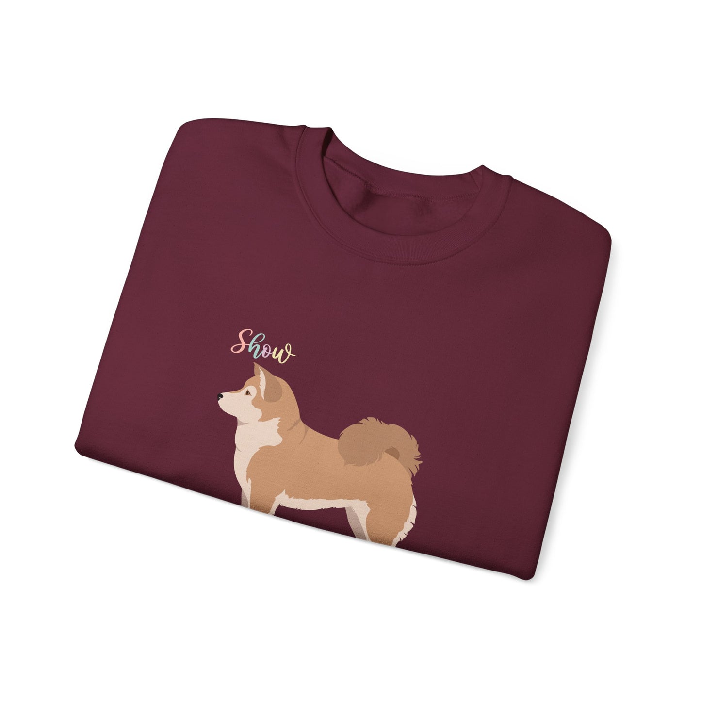 Shiba Inu Dog Unisex Heavy Blend Crewneck Sweatshirt