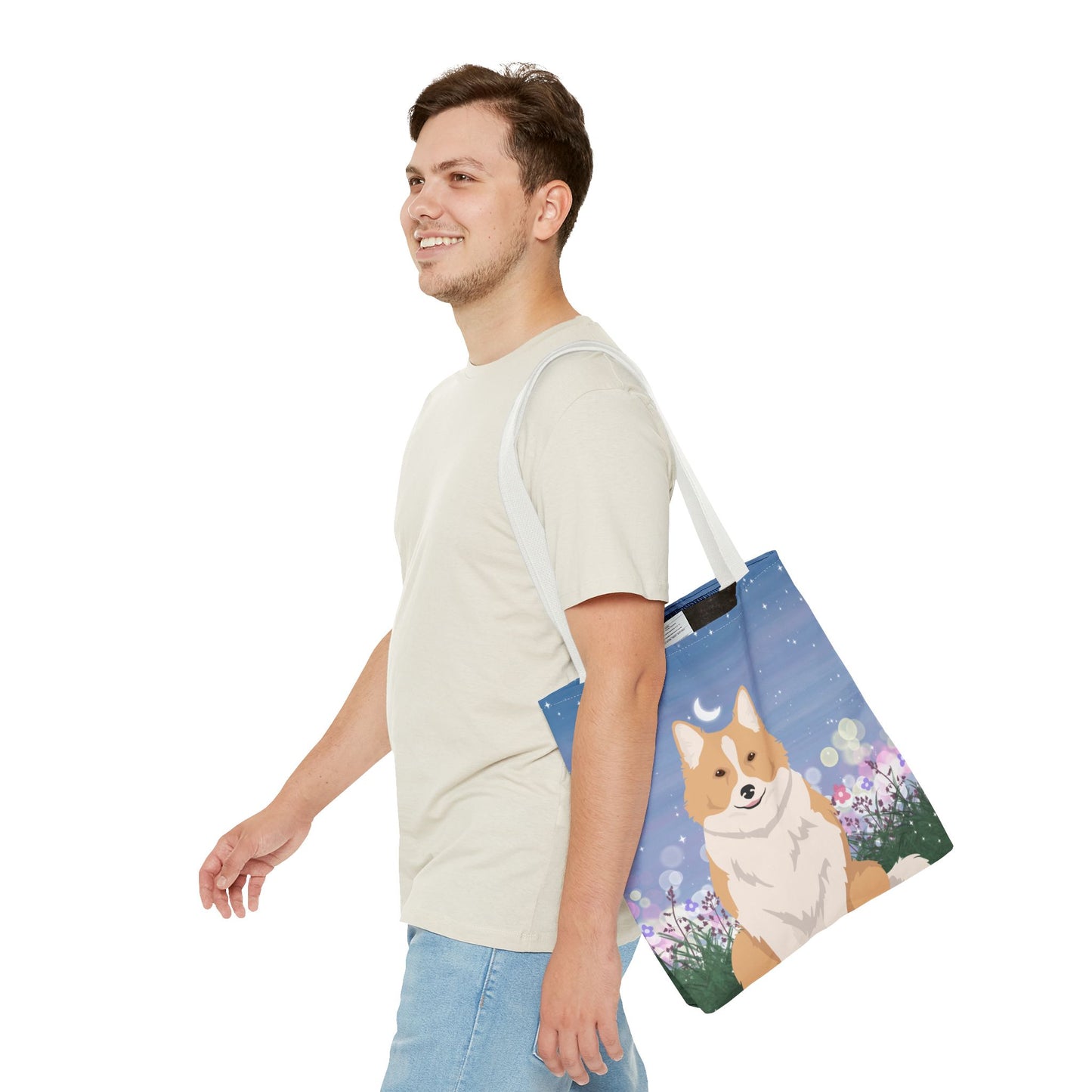 Icelandic Sheepdog Dog Tote Bag 16x16