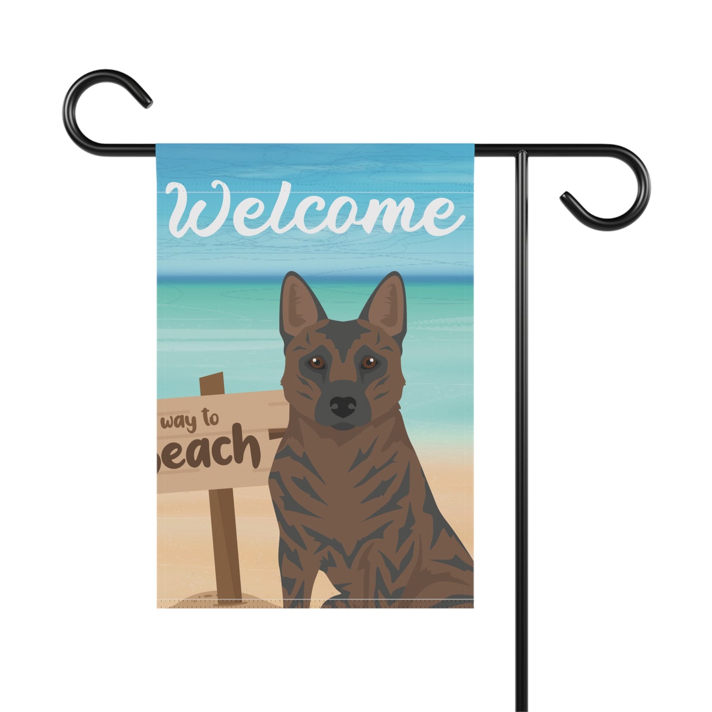 Kai Ken Dog Garden Flag