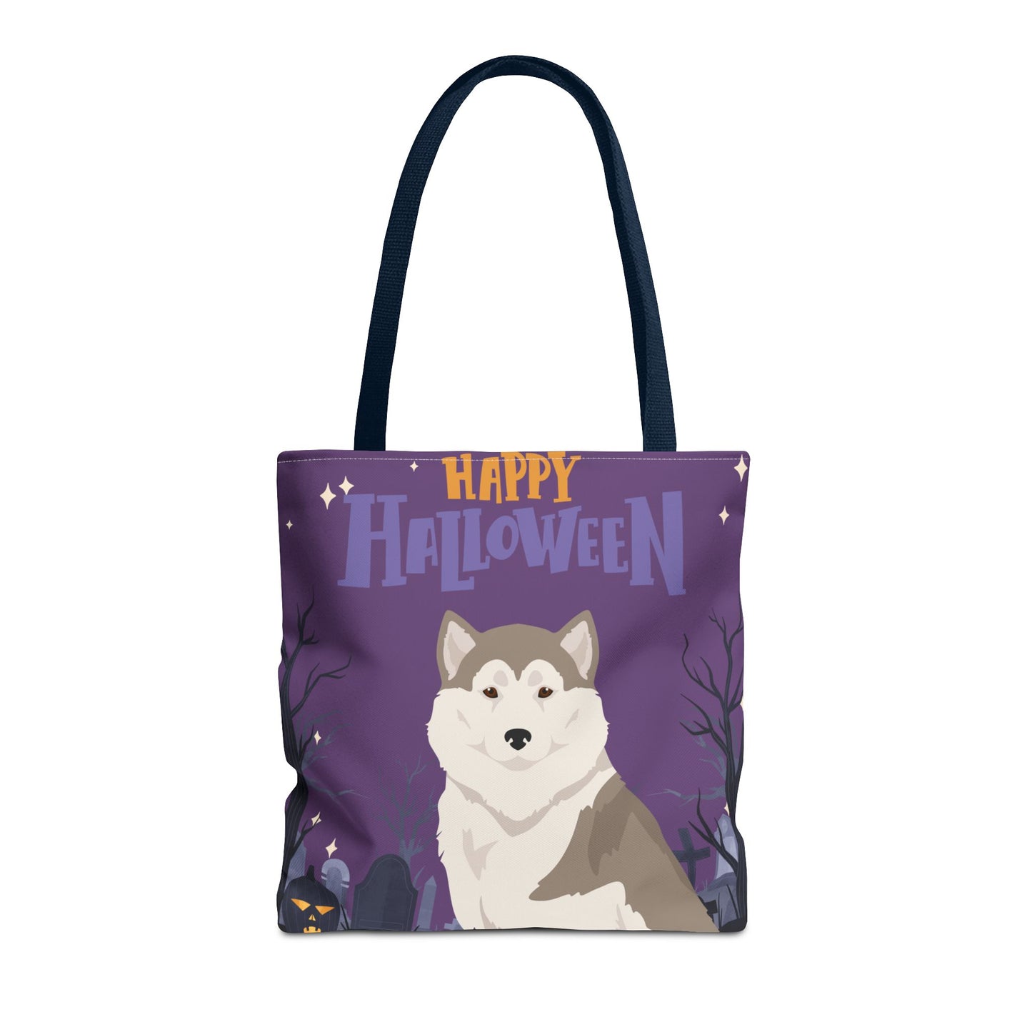 Greenland Dog Dog Happy Halloween Tote Bag 16x16