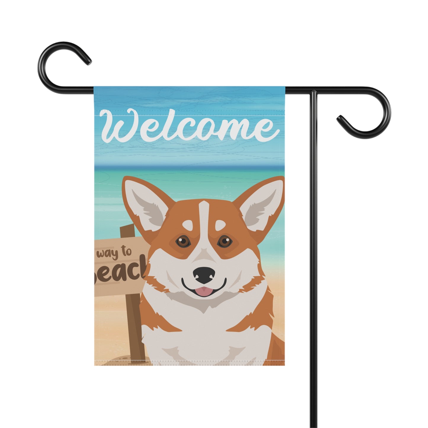 Pembroke Welsh Corgi Dog Garden Flag