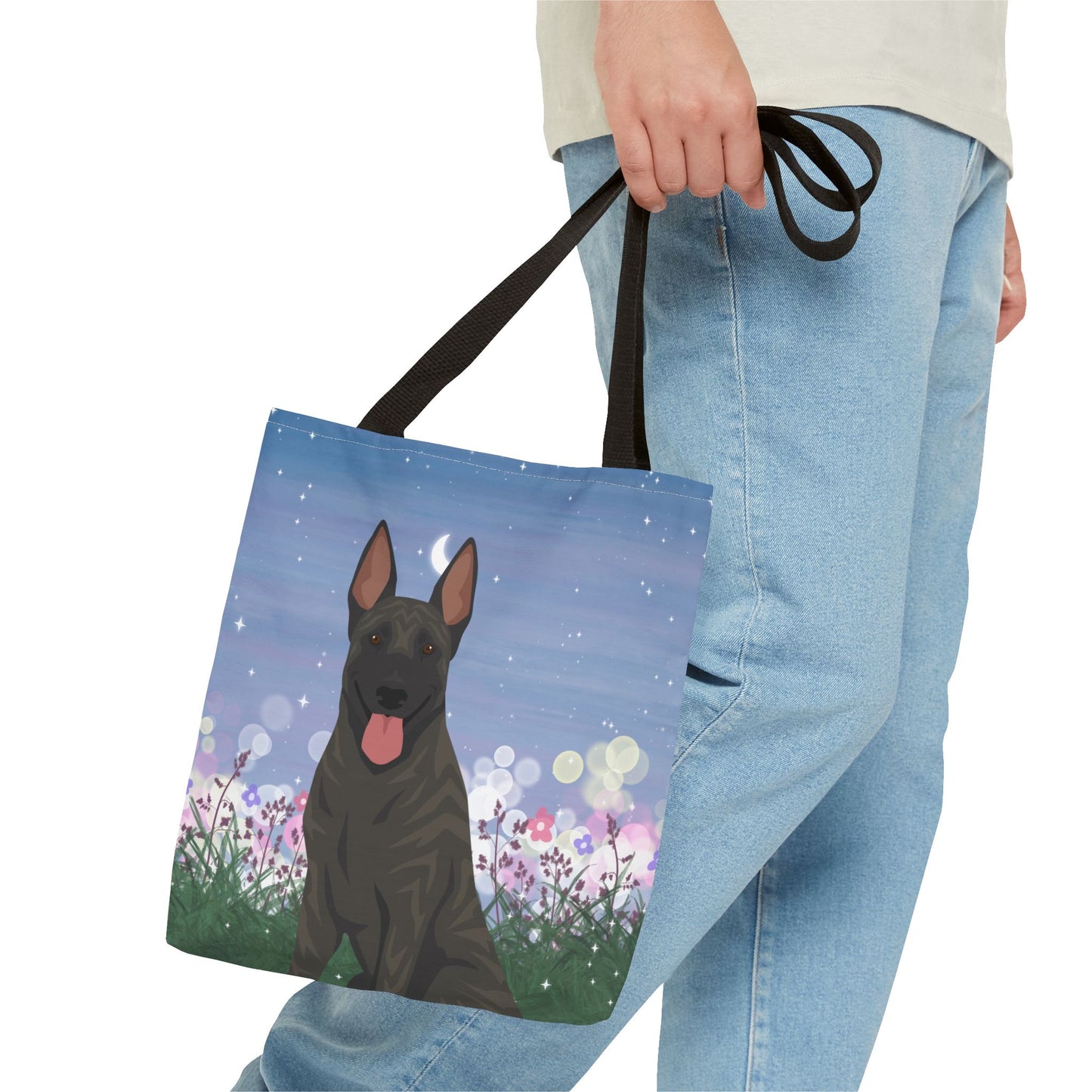 Dutch Shepherd Dog Tote Bag 13x13
