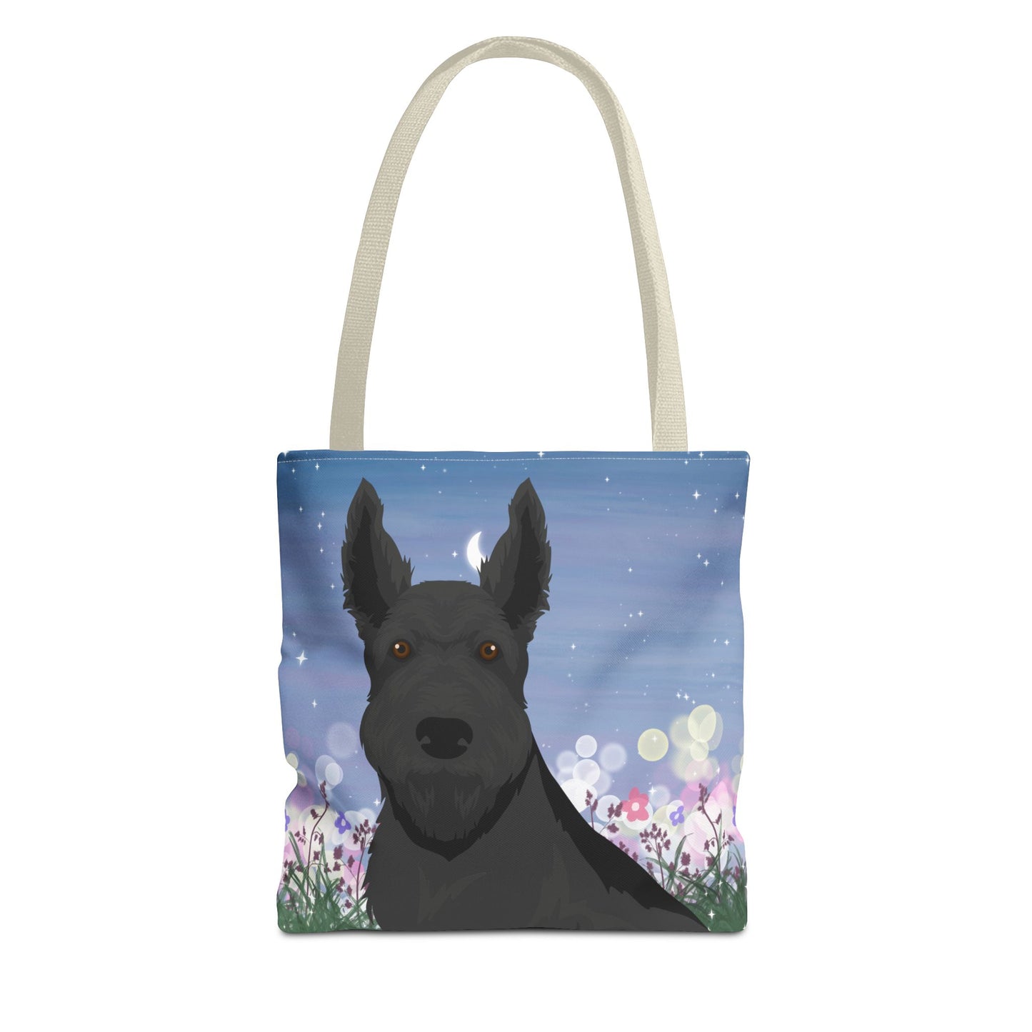 Scottish Terrier Dog Tote Bag 13x13