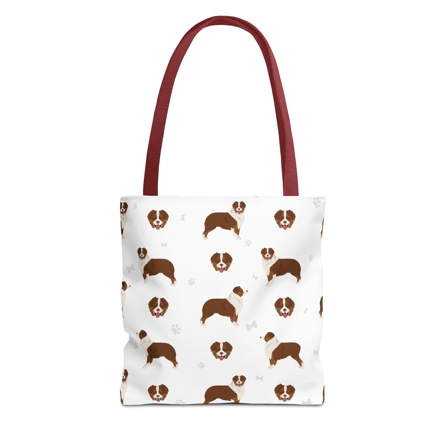 Australian Shepherd Dog Tote Bag, Aussie Dog Mom Gift