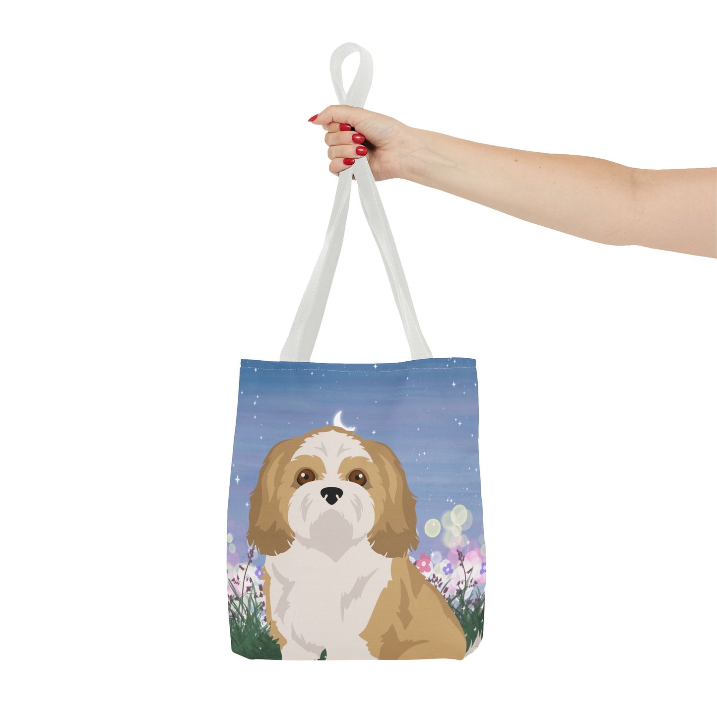 Shih Tzu Dog Tote Bag 13x13