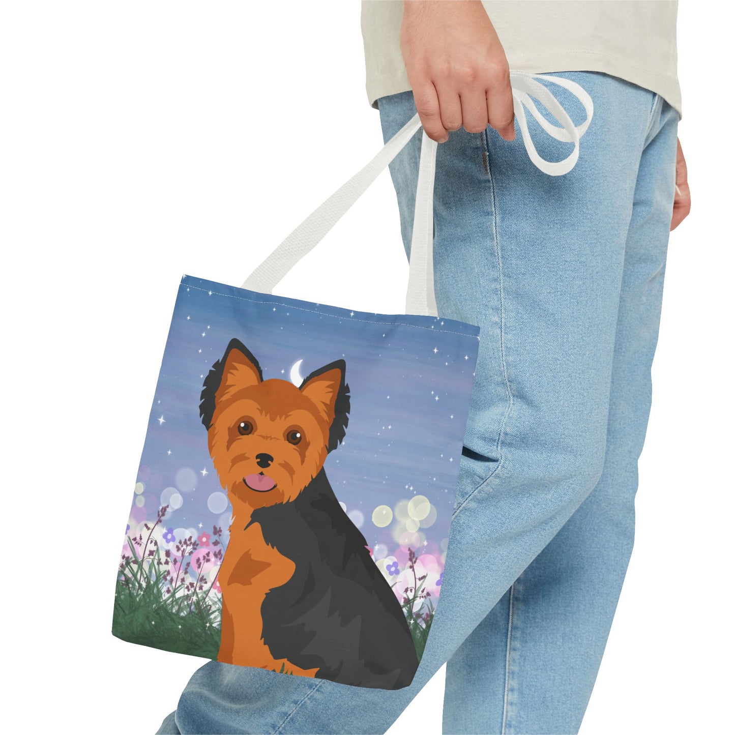 Yorkshire Terrier Dog Tote Bag 13x13