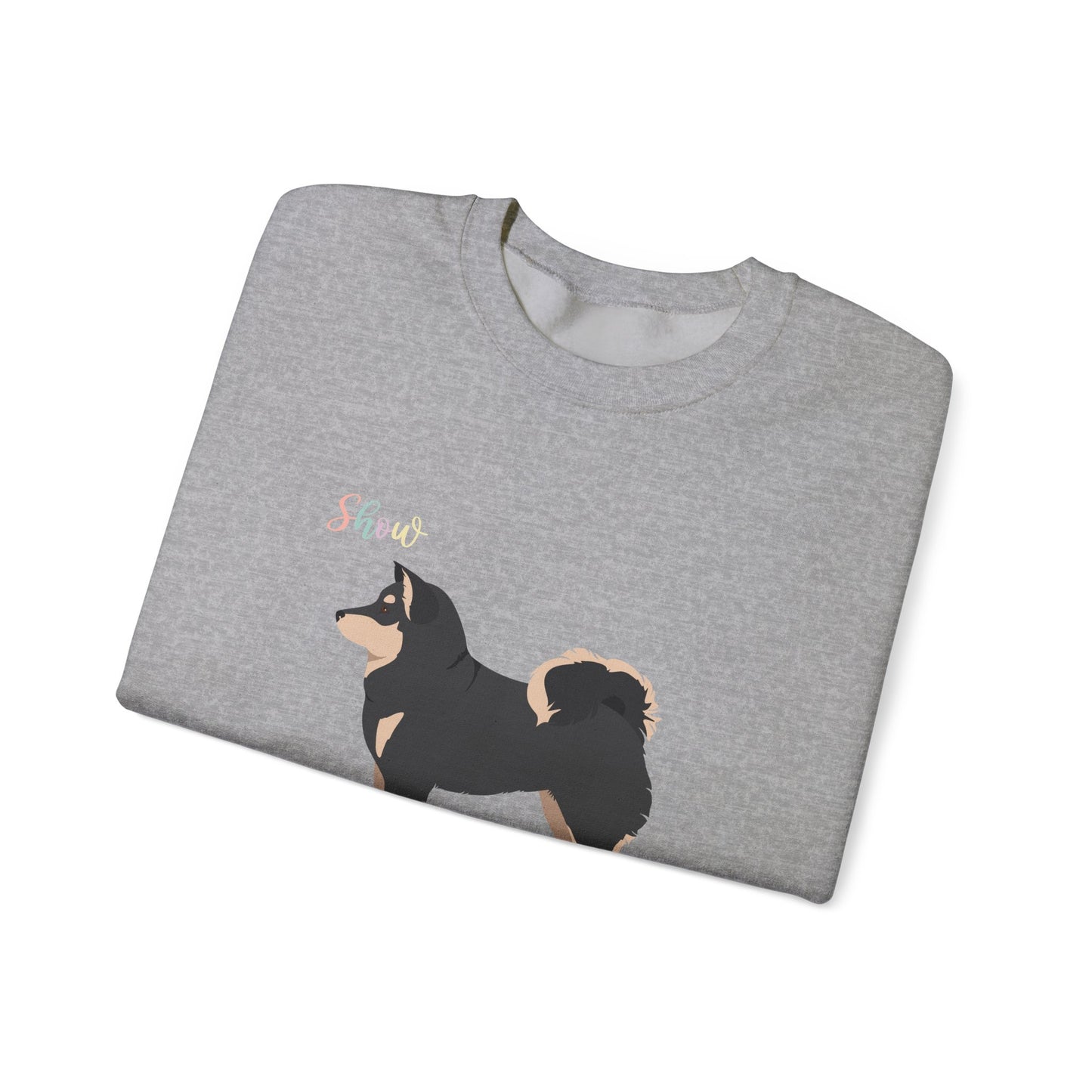 Shiba Inu Dog Unisex Heavy Blend Crewneck Sweatshirt