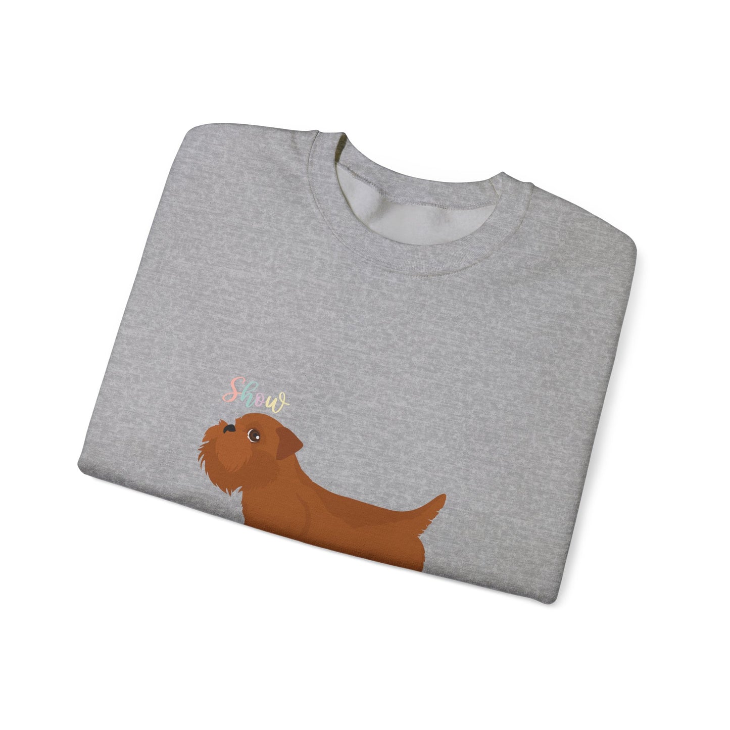 Brussels Griffion Dog Unisex Heavy Blend Crewneck Sweatshirt