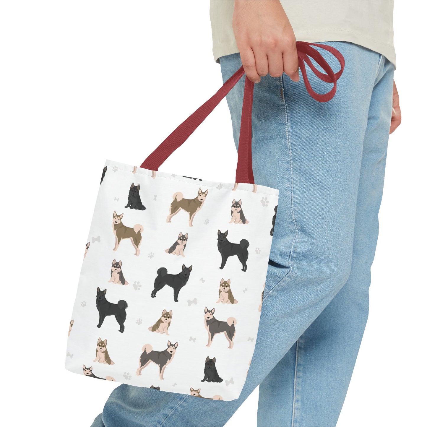 West Siberian Laika Dog Tote Bag, Laika Dog Mom Gift