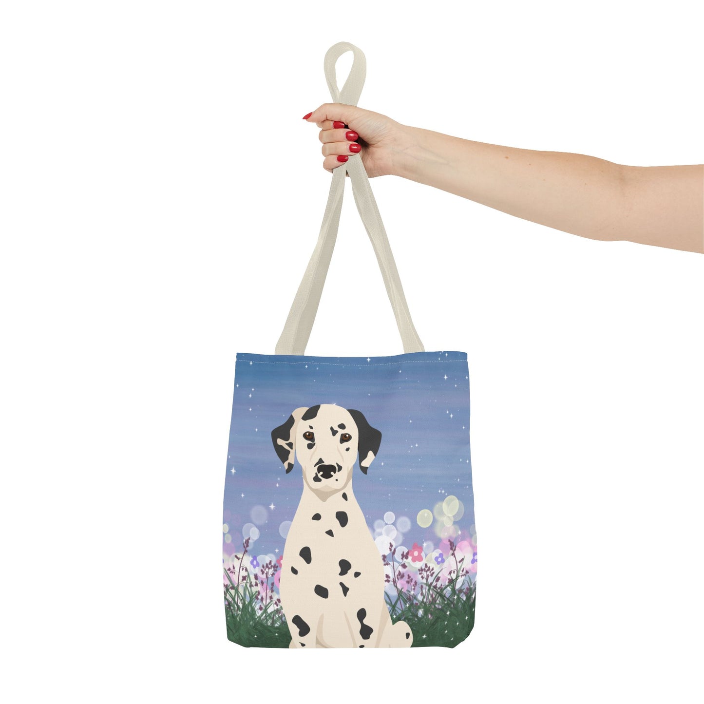 Dalmatian Dog Tote Bag 13x13