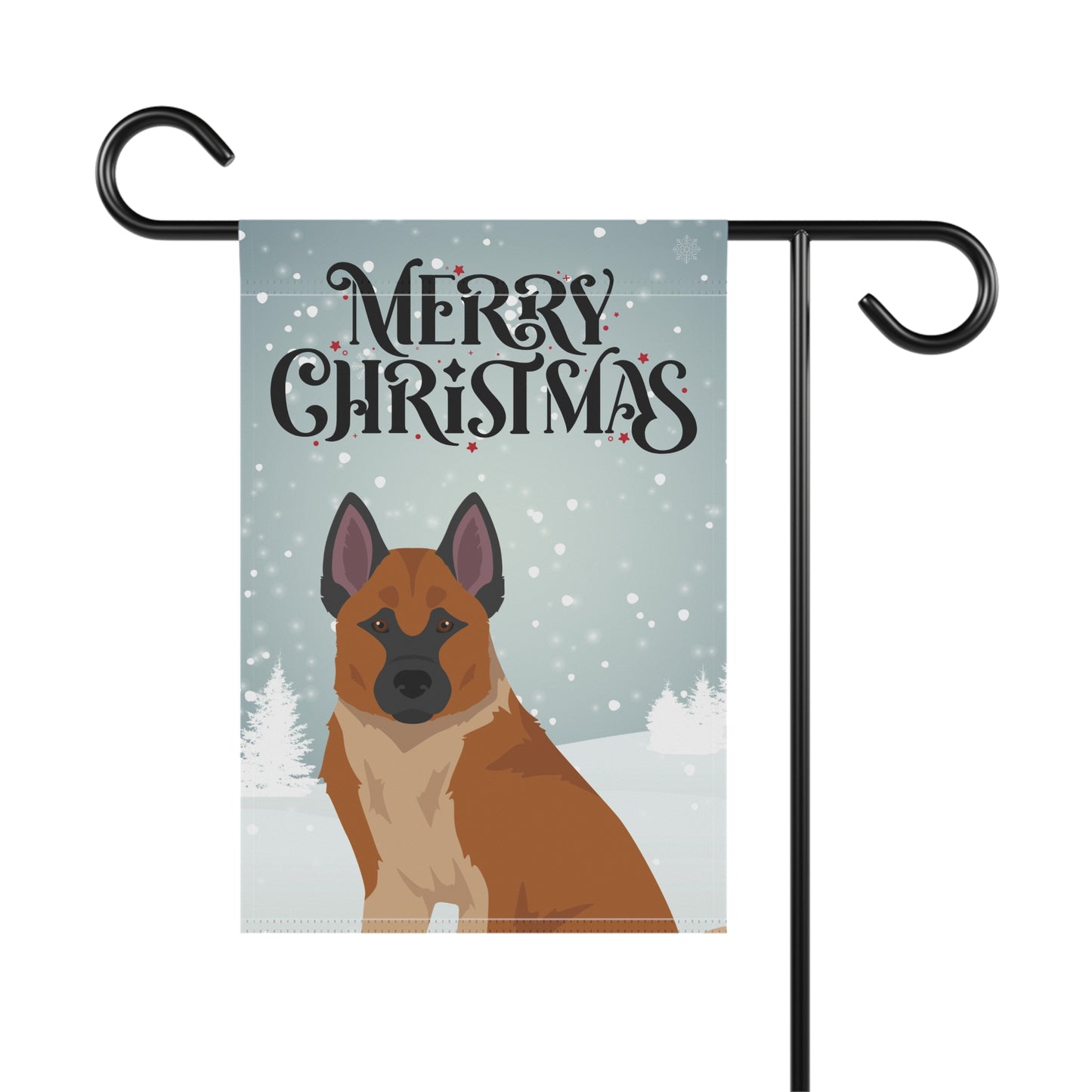 Hallefors Elkhound Dog Garden Flag