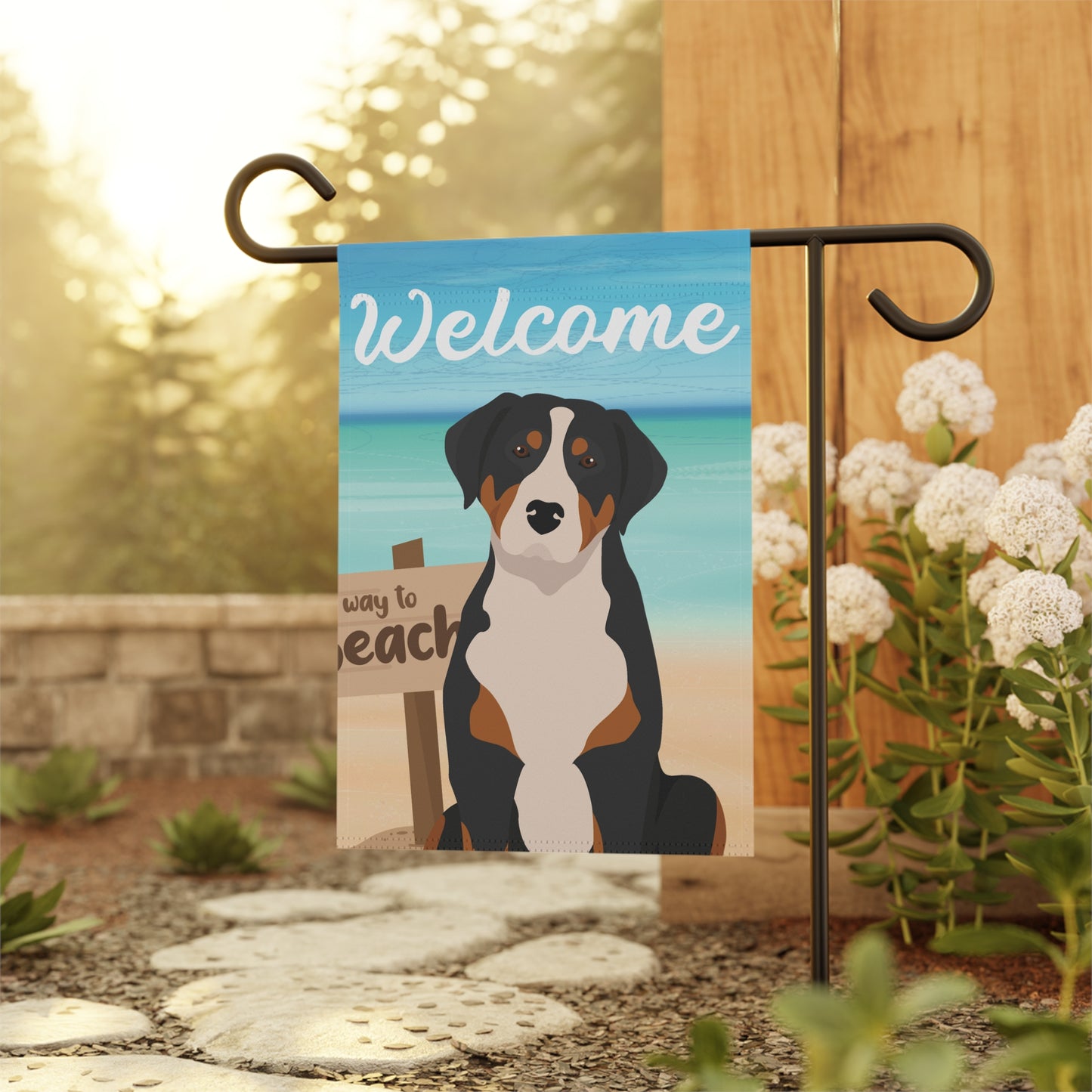 Greater Swiss Mountain Dog Dog Dog Garden Flag
