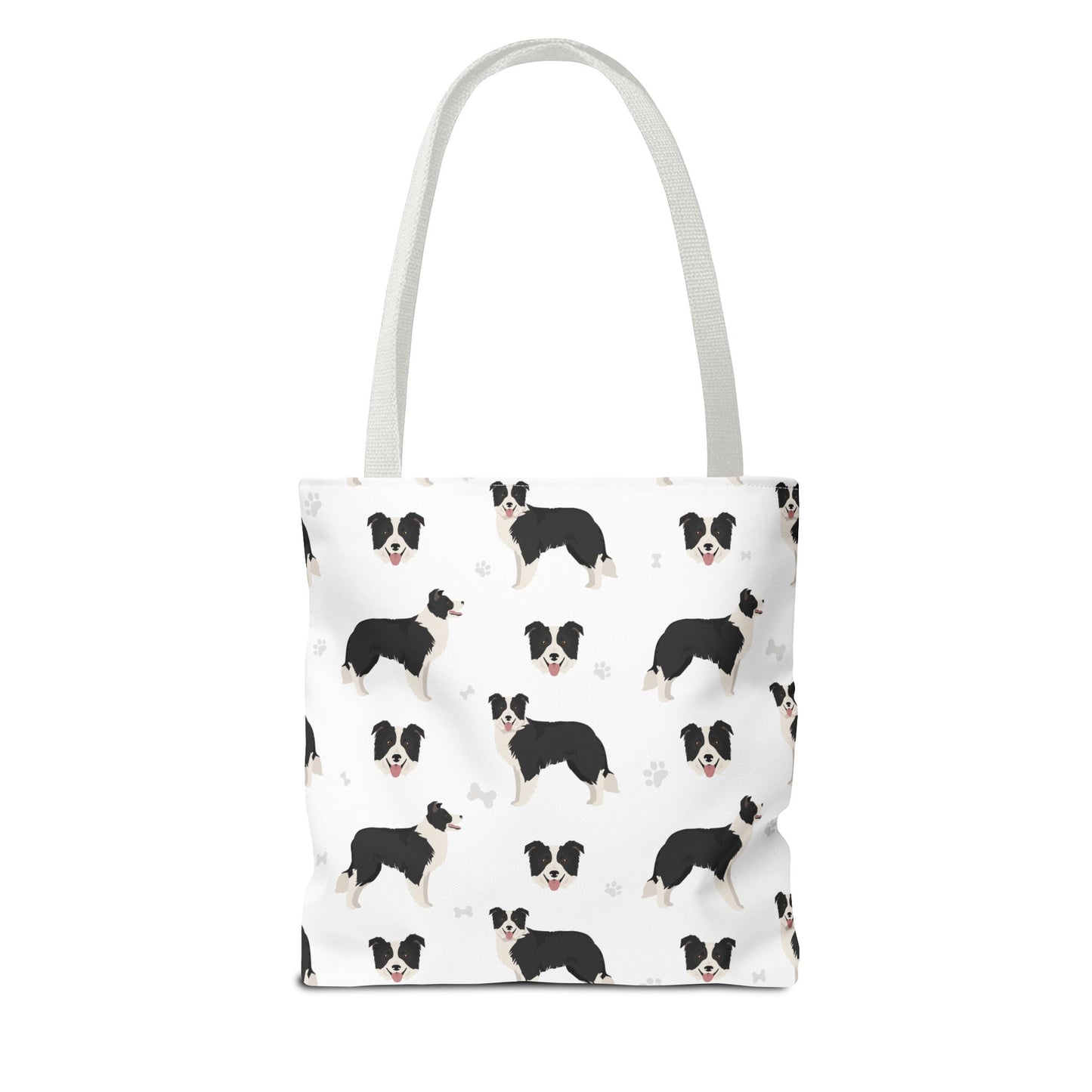 Border Collie Dog Tote Bag, Border Collie Dog Mom Gift