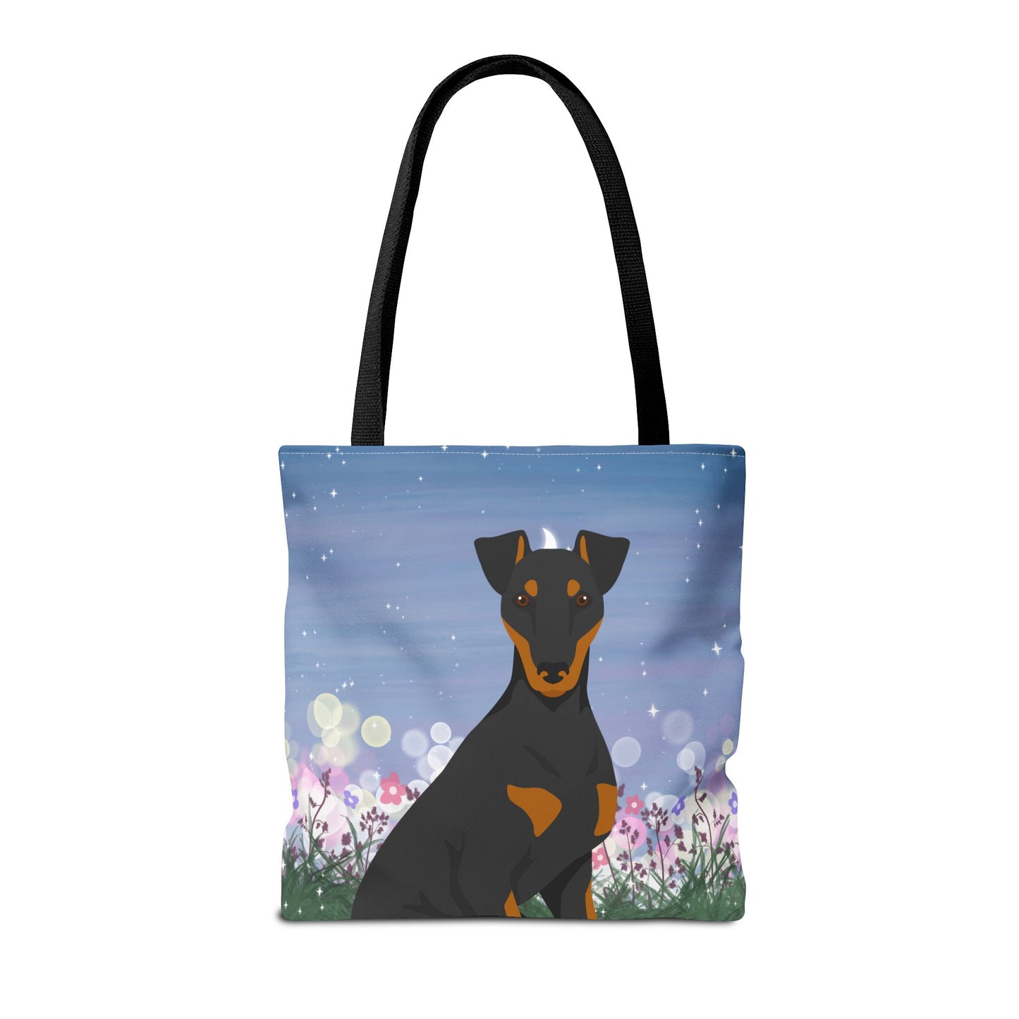 Manchester Terrier Dog Tote Bag 16x16