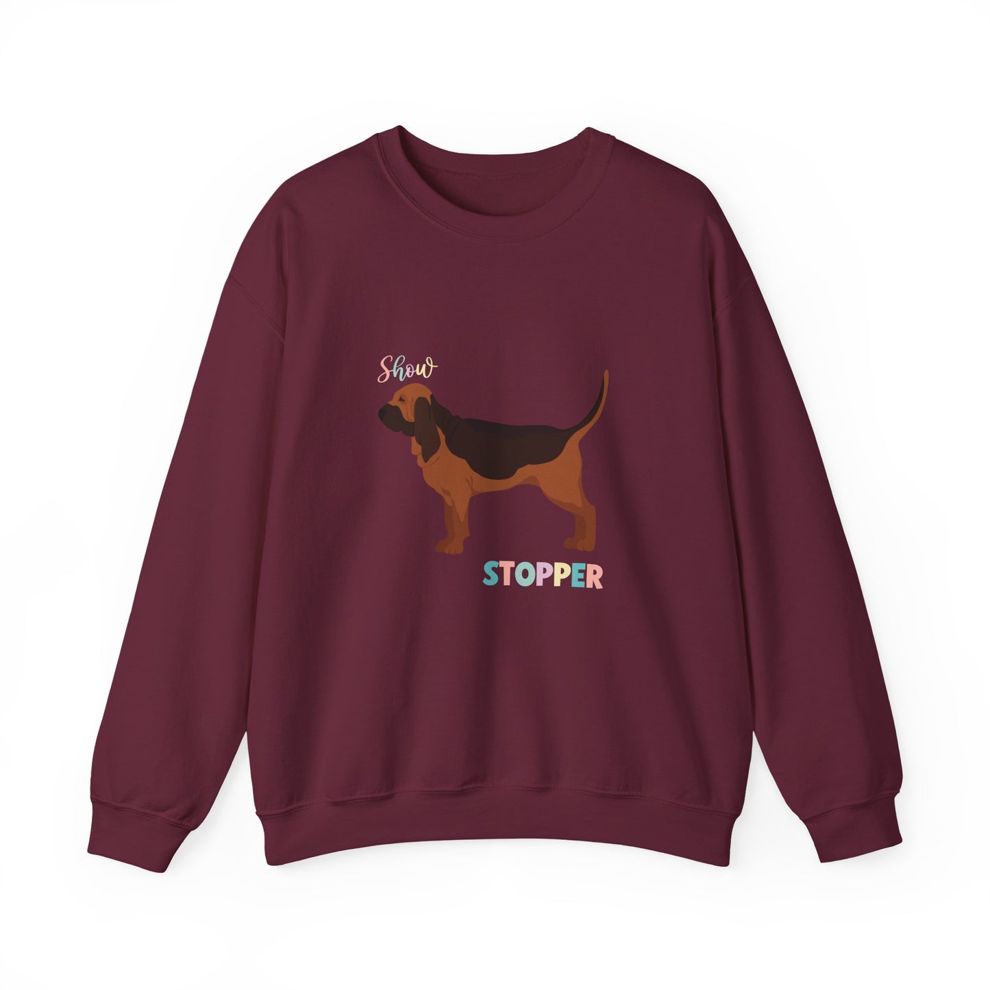 Bloodhound Dog Unisex Heavy Blend Crewneck Sweatshirt