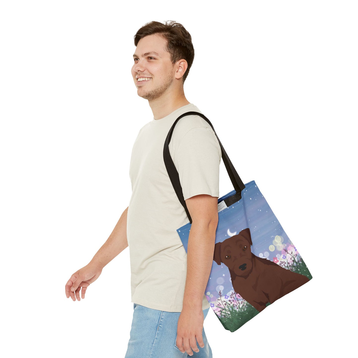 Patterdale Terrier Dog Tote Bag 16x16