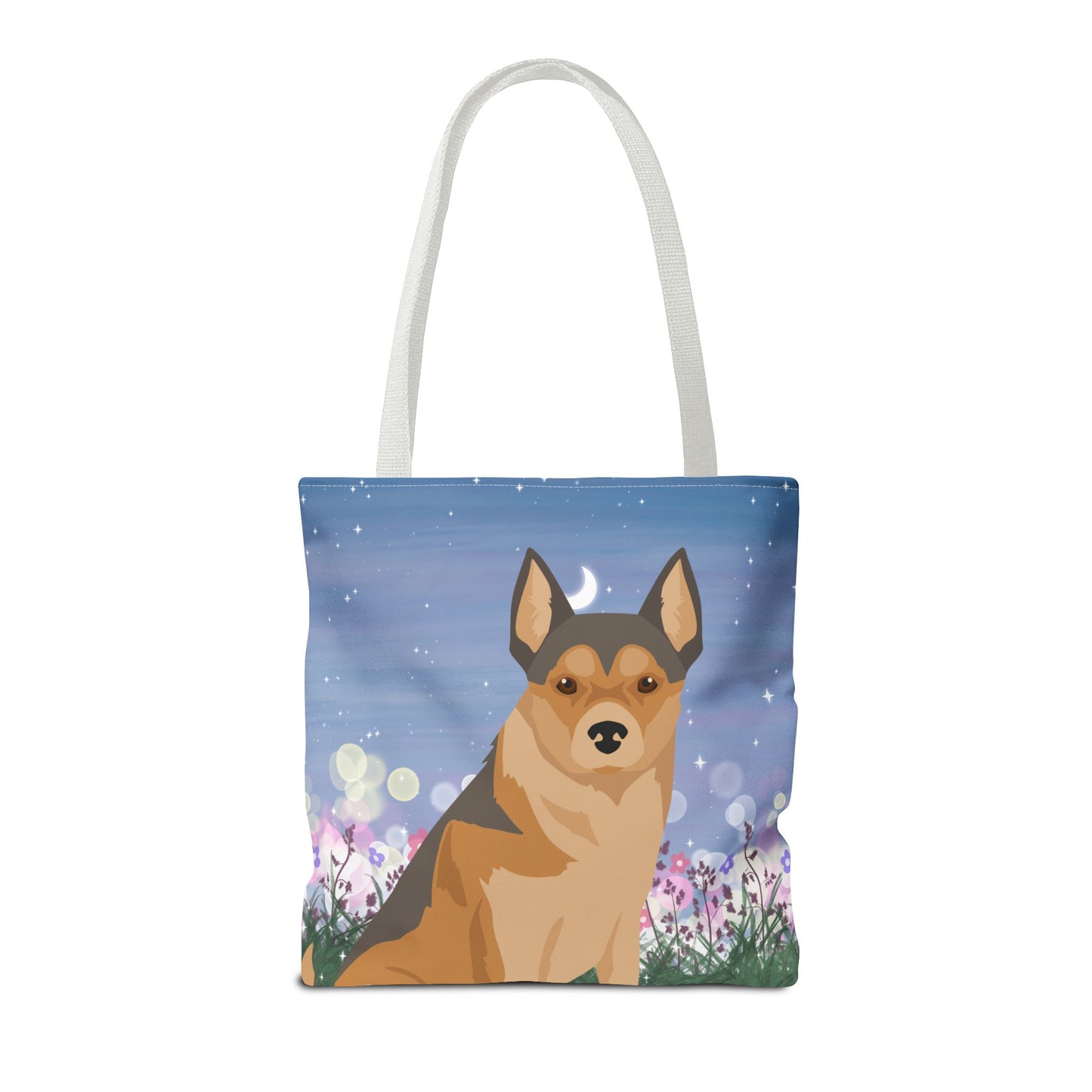 Norwegian Lundehund Dog Tote Bag 16x16