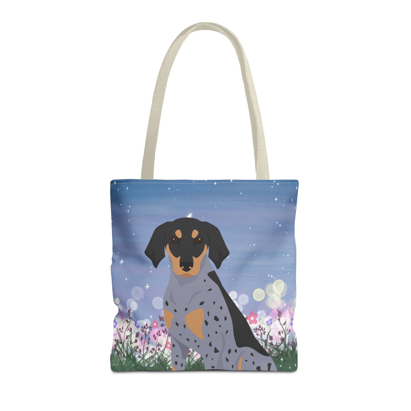 Bluetick Coonhound Dog Tote Bag 16x16