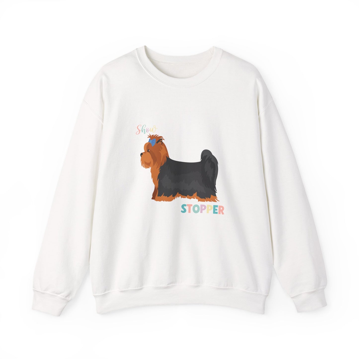 Yorkshire Terrier Dog Unisex Heavy Blend Crewneck Sweatshirt