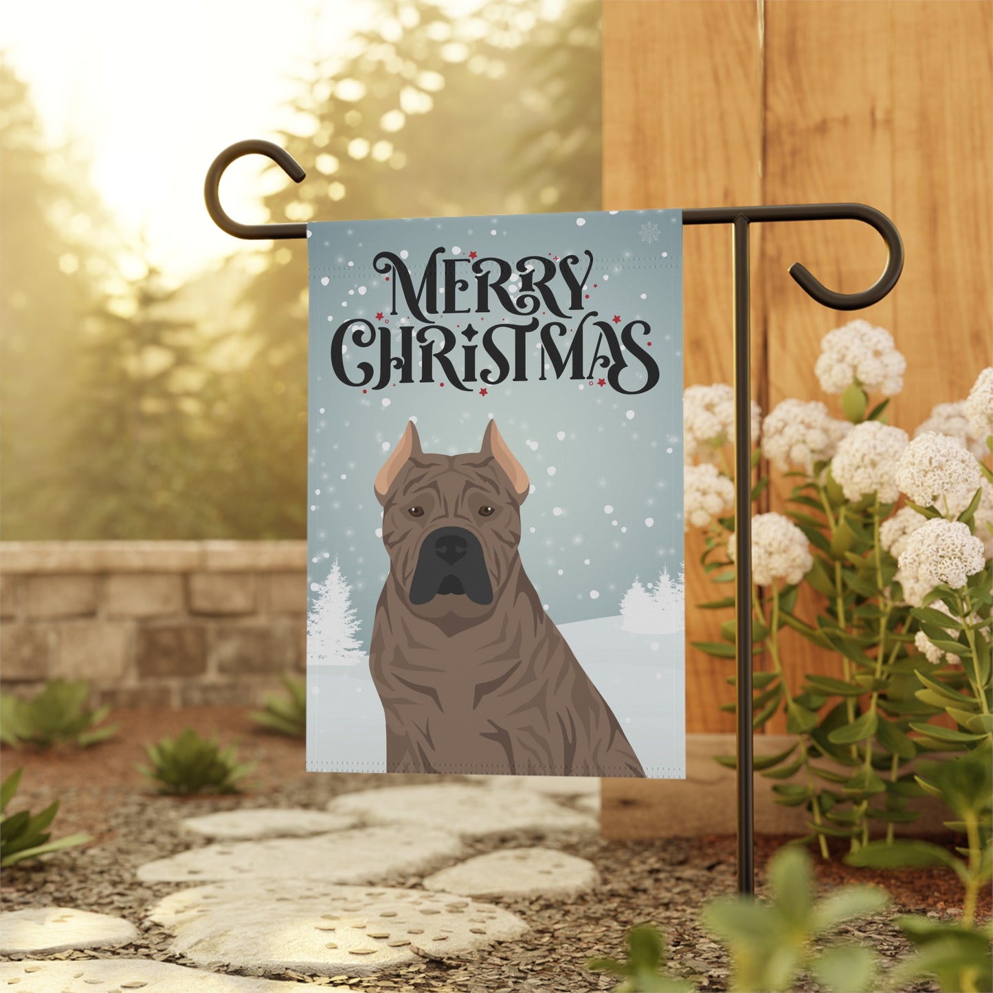 Presa Canario Dog Garden Flag