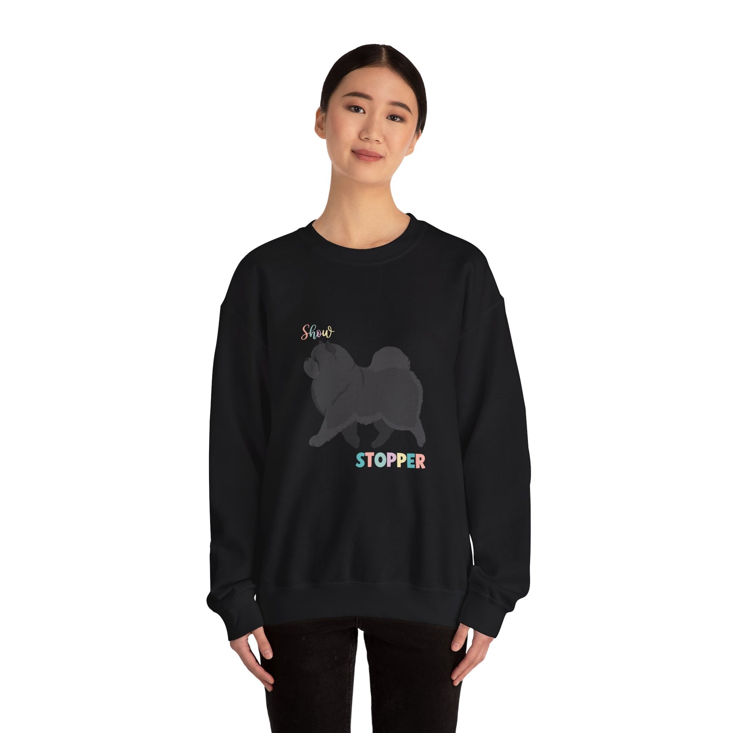 Chow Chow Dog Unisex Heavy Blend Crewneck Sweatshirt