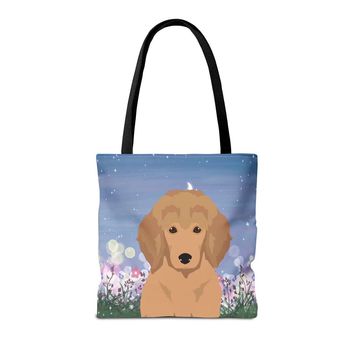 Poodle Dog Tote Bag 16x16