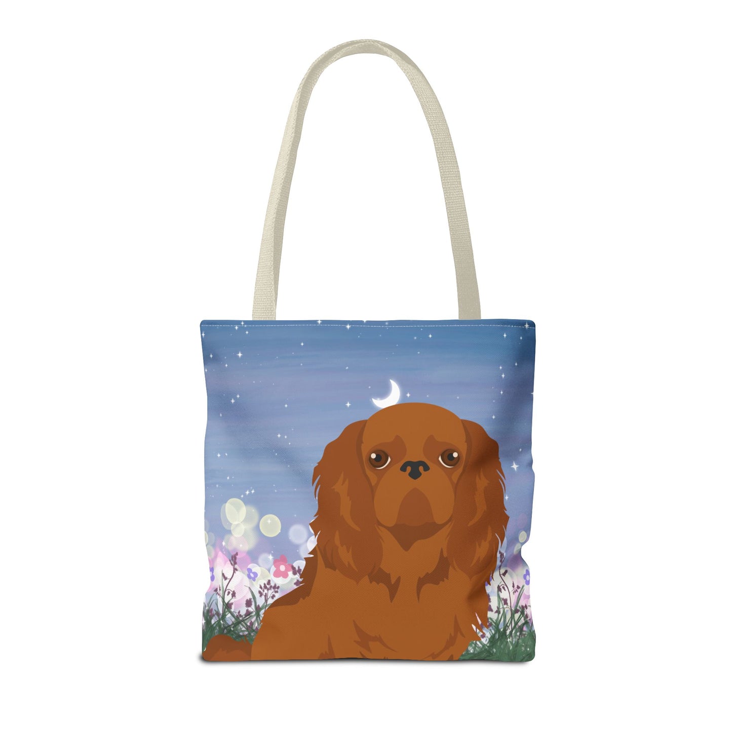 English Toy Spaniel Dog Tote Bag 16x16