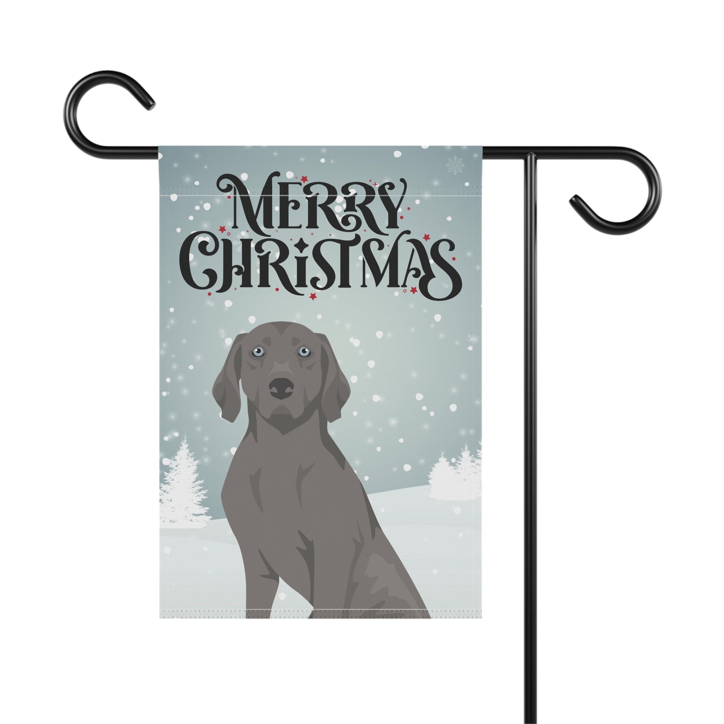 Weimaraner Dog Garden Flag