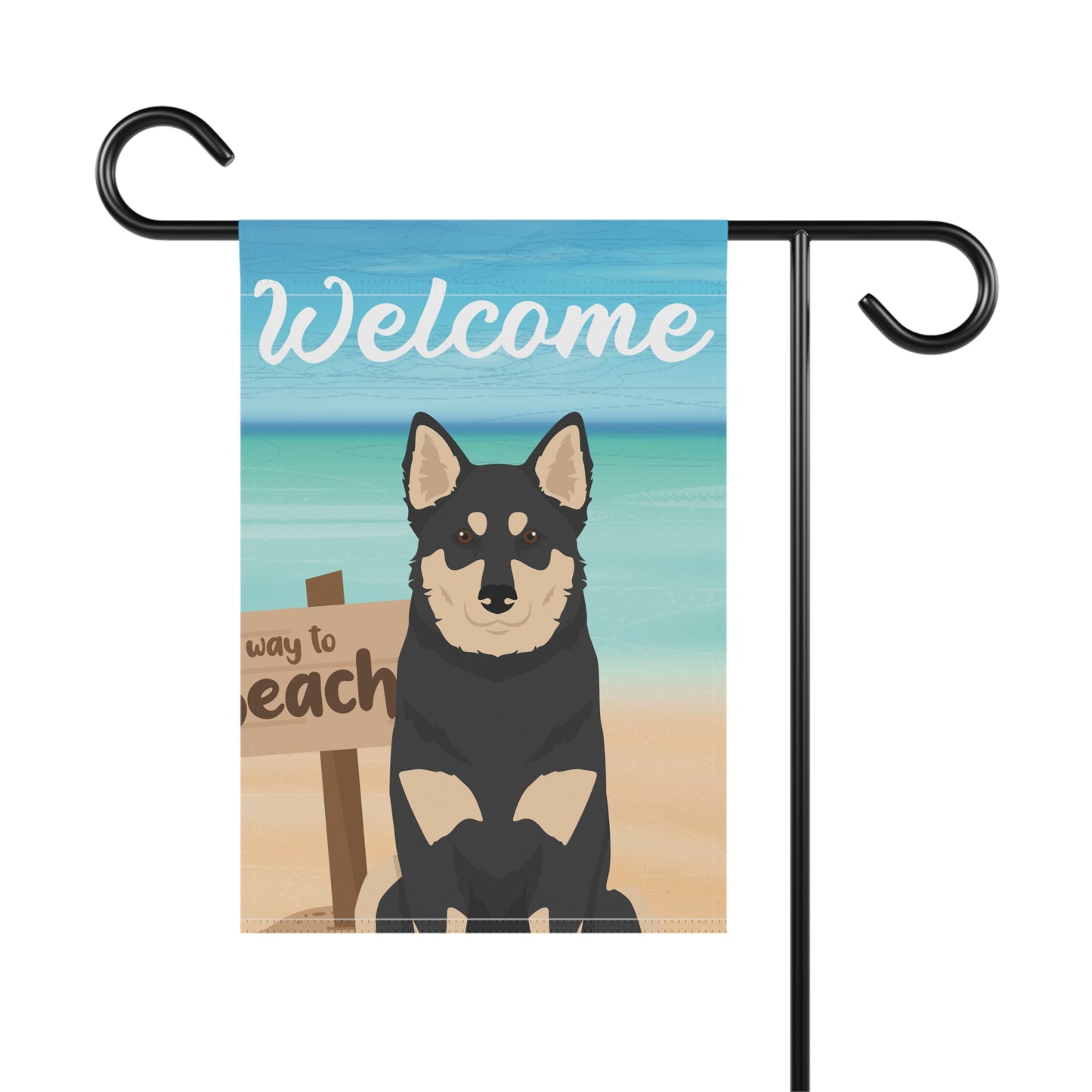Lapponian Herder Dog Garden Flag