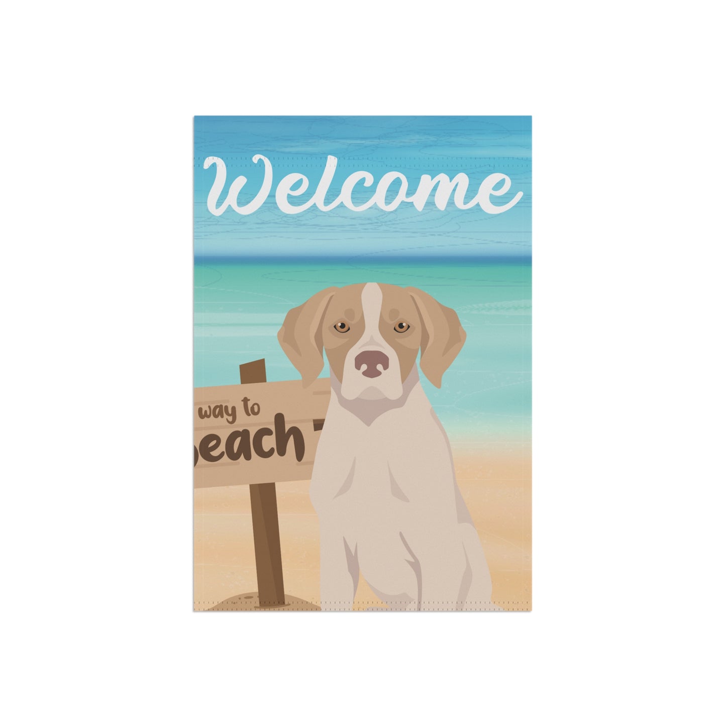 Pointing Dog Garden Flag
