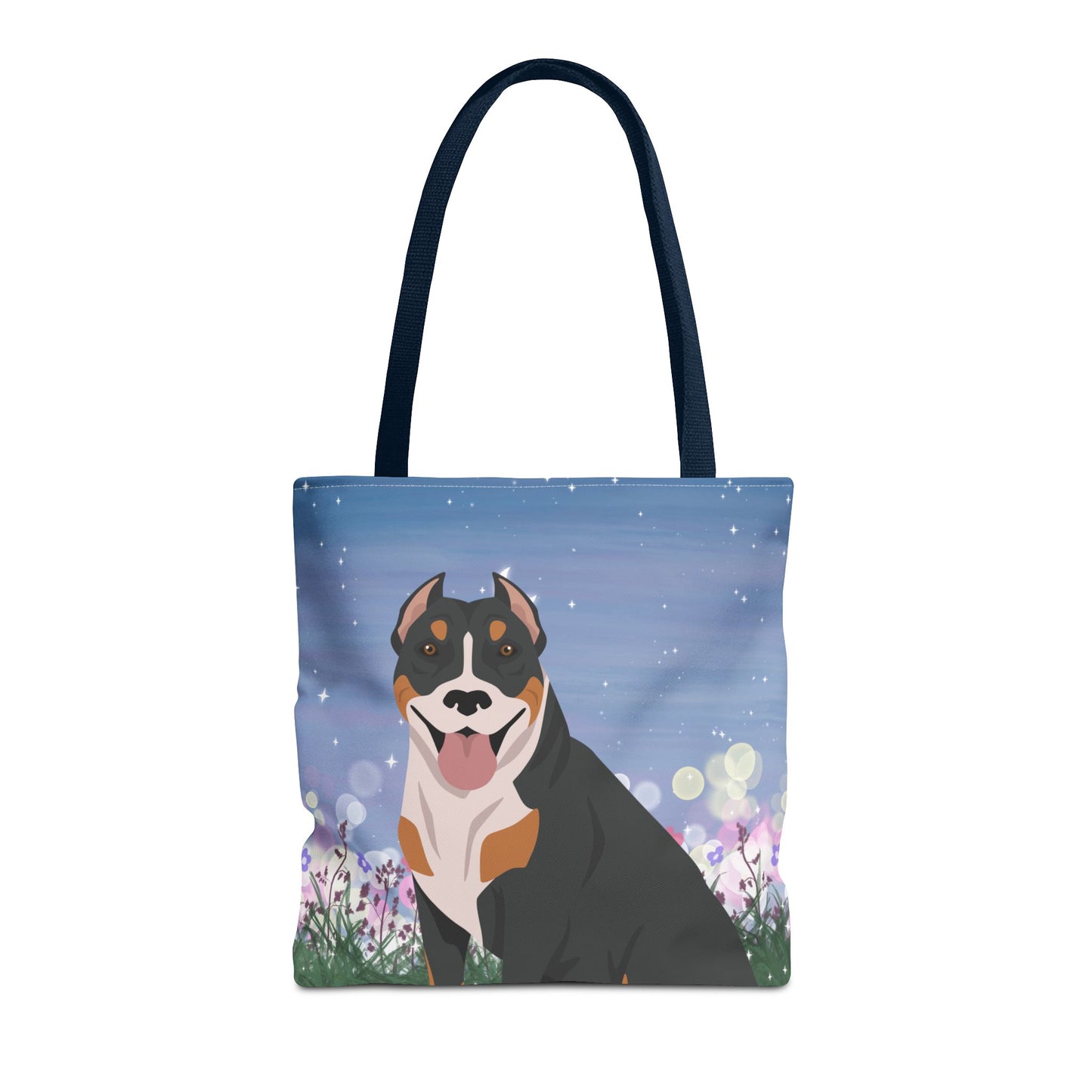 Pit Bull Dog Tote Bag 16x16