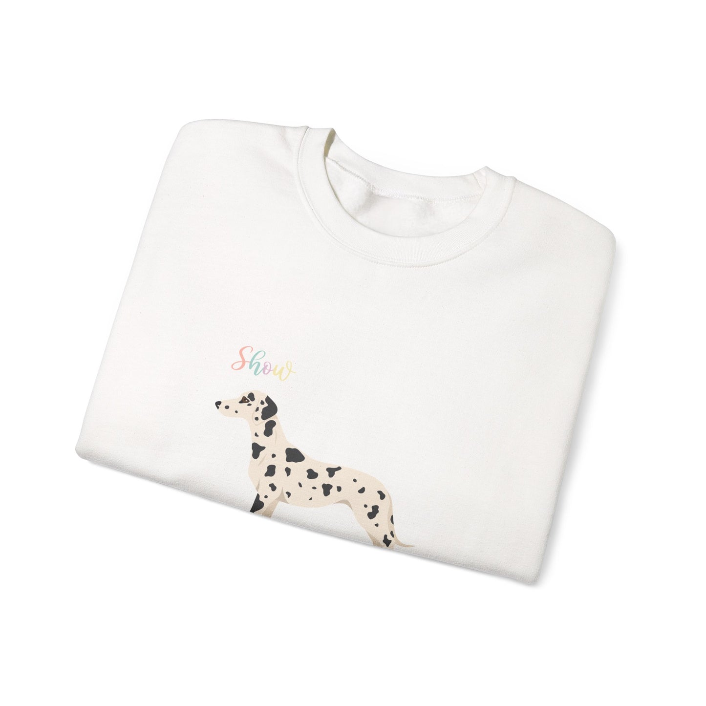 Dalmatian Dog Unisex Heavy Blend Crewneck Sweatshirt