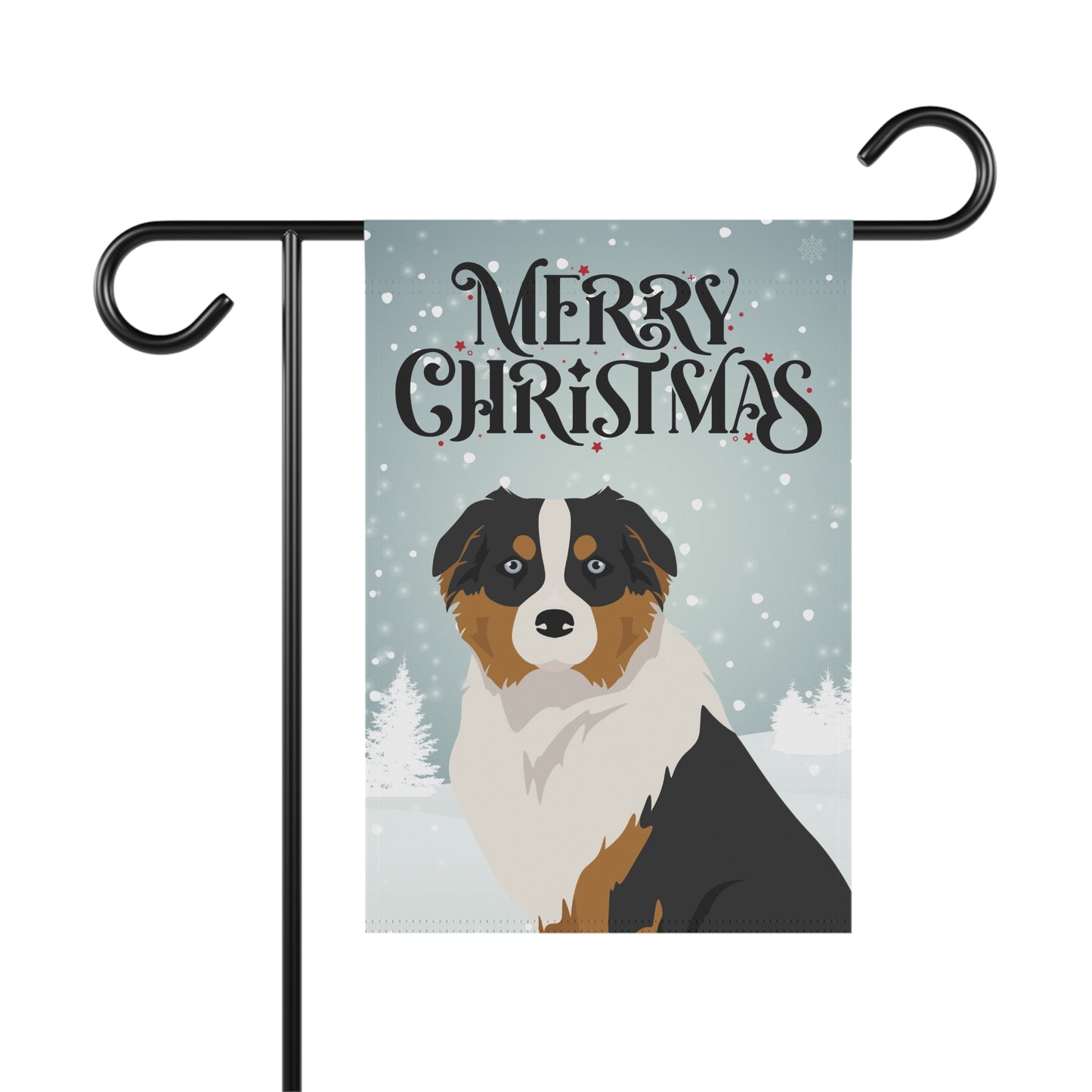 Australian Shepherd Dog Garden Flag