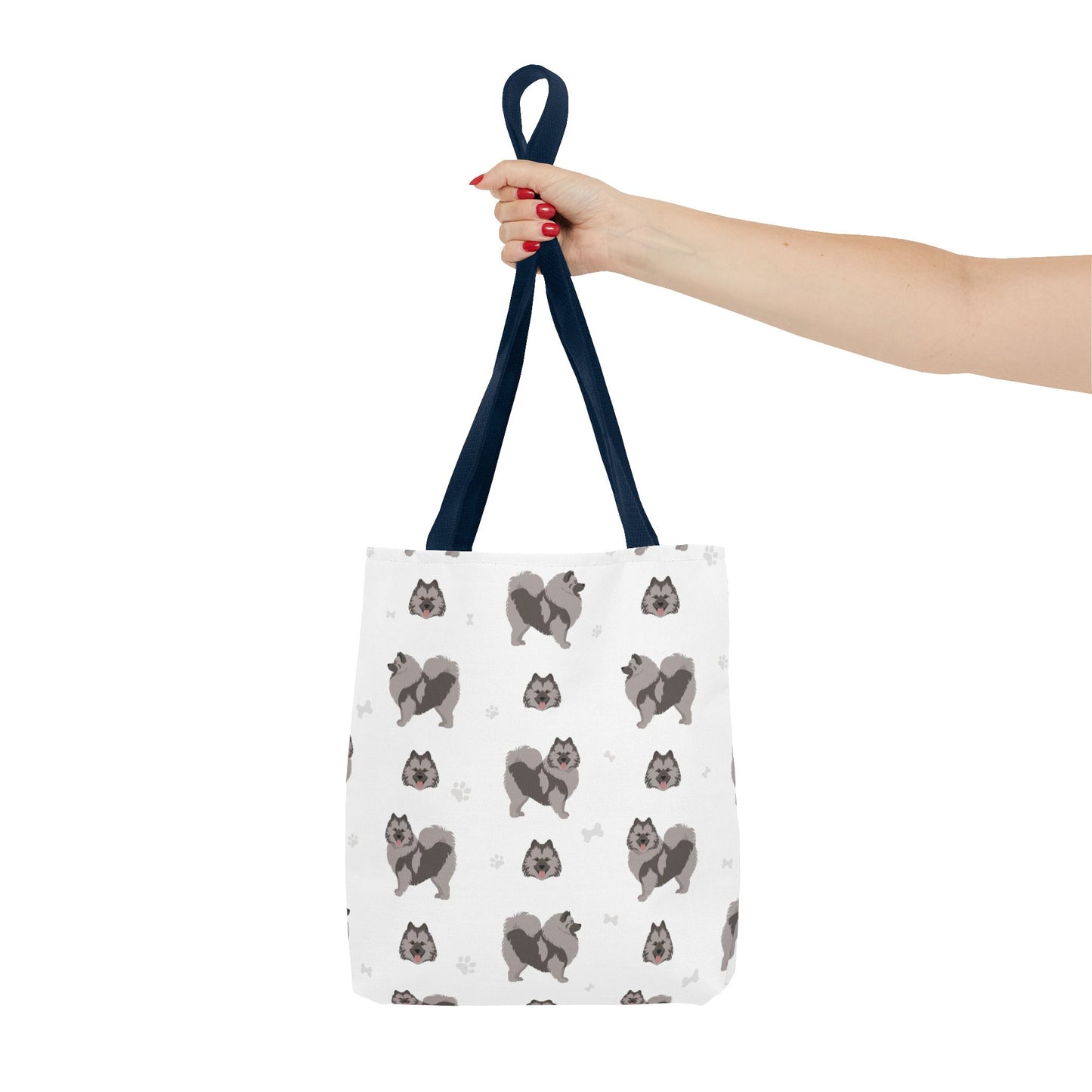 Keeshond Dog Tote Bag, Keeshond Dog Mom Gift