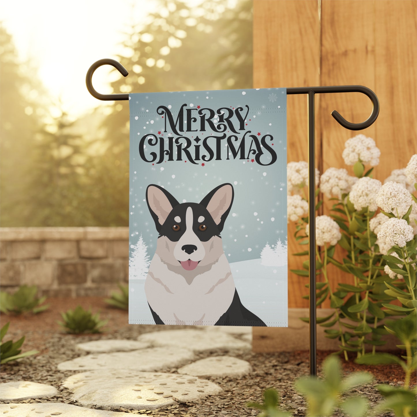 Cardigan Welsh Corgi Dog Garden Flag