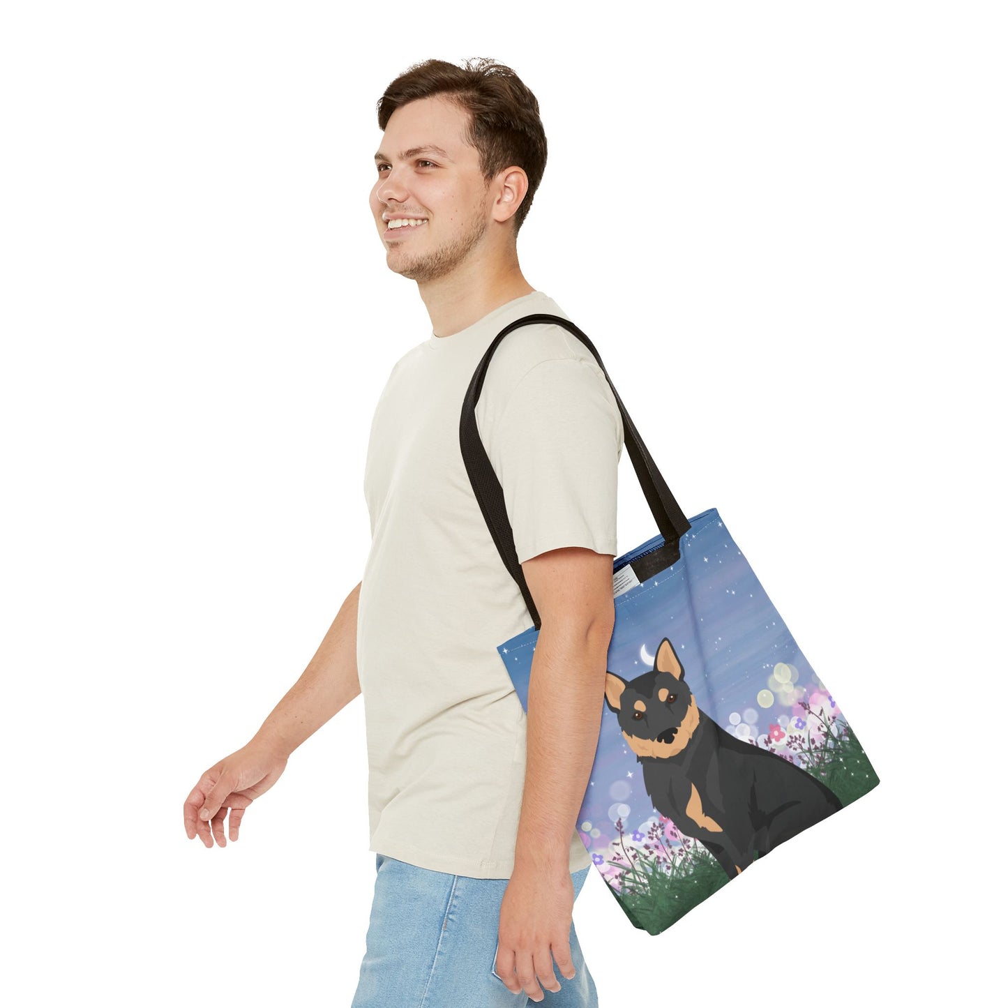Korean Jindo Dog Tote Bag 16x16
