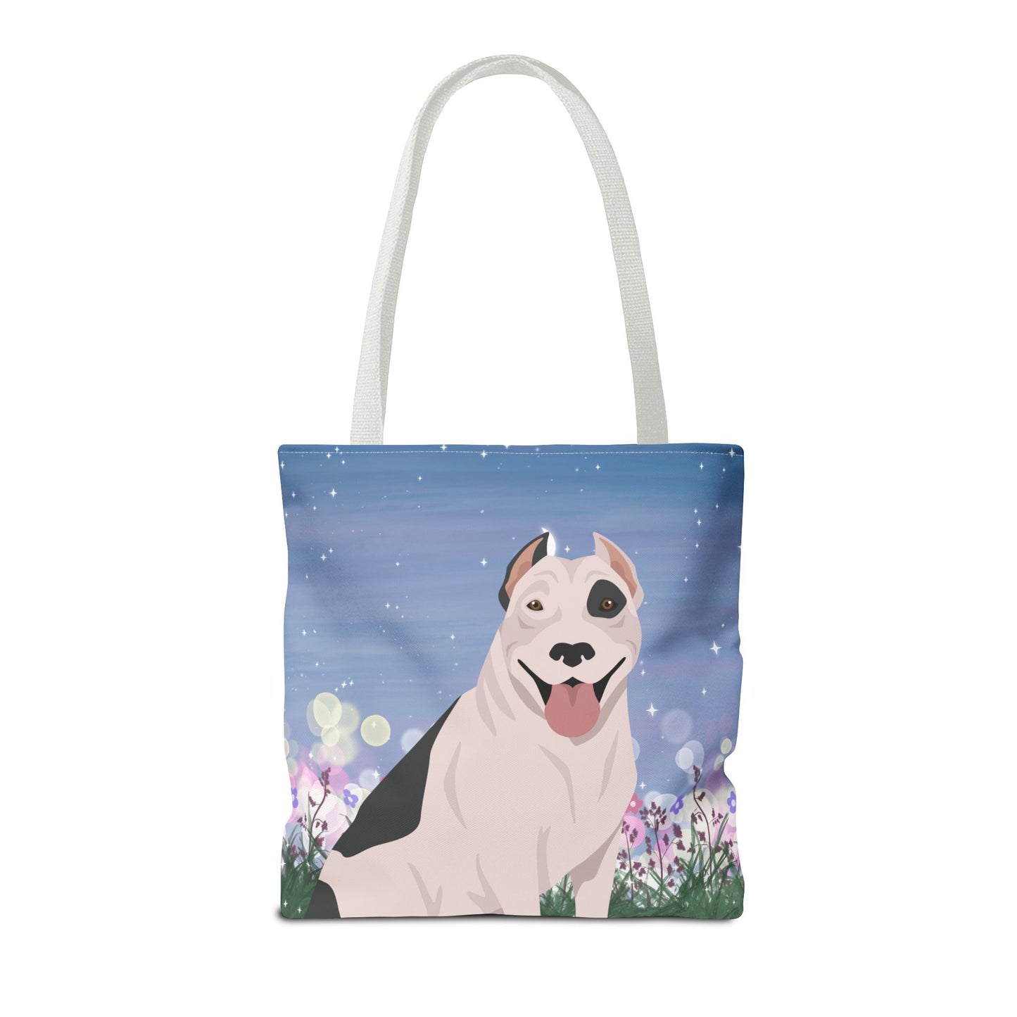 Pit Bull Dog Tote Bag 16x16