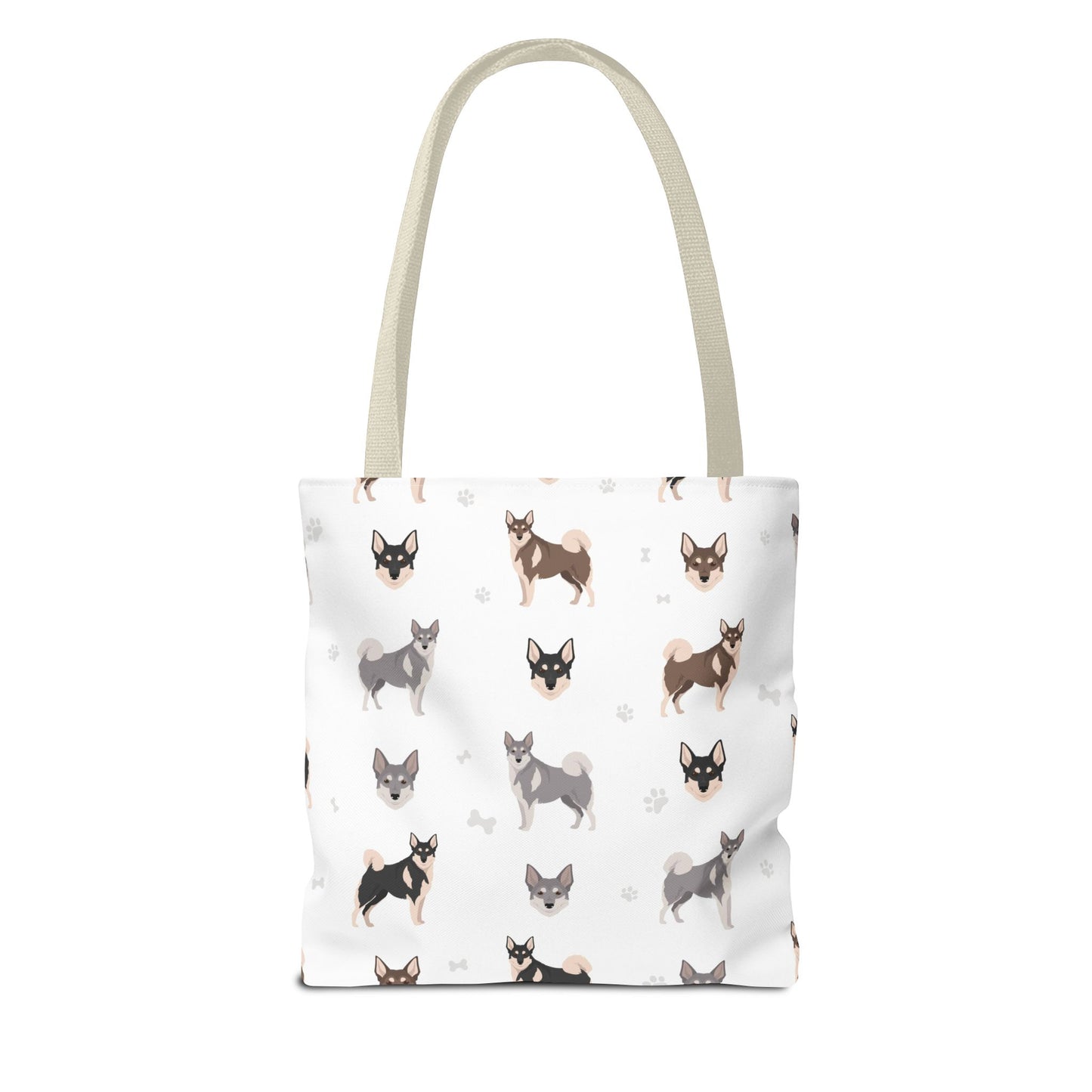 Swedish Elkhound Dog Tote Bag, Pyrenees Dog Mom Gift