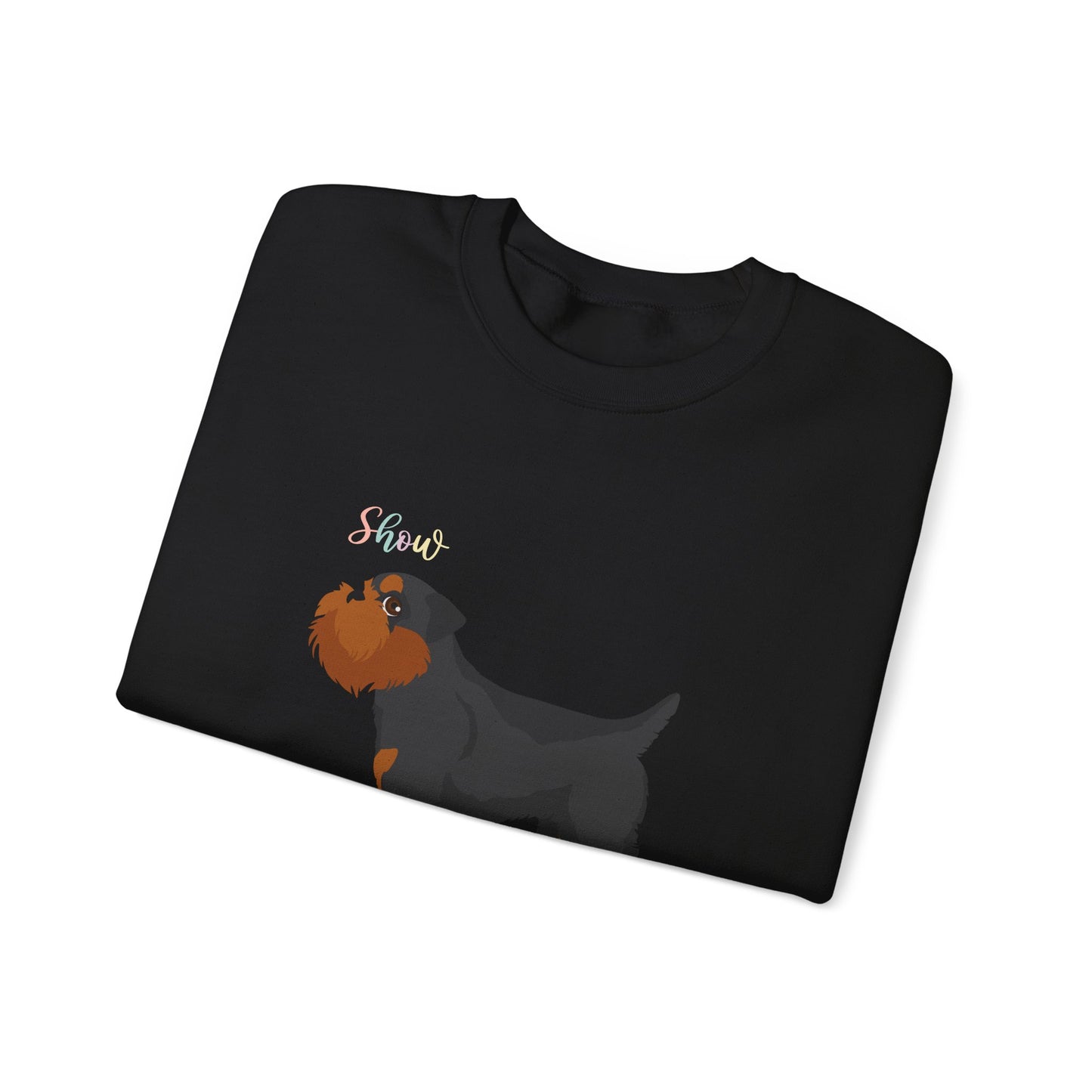 Brussels Griffion Dog Unisex Heavy Blend Crewneck Sweatshirt