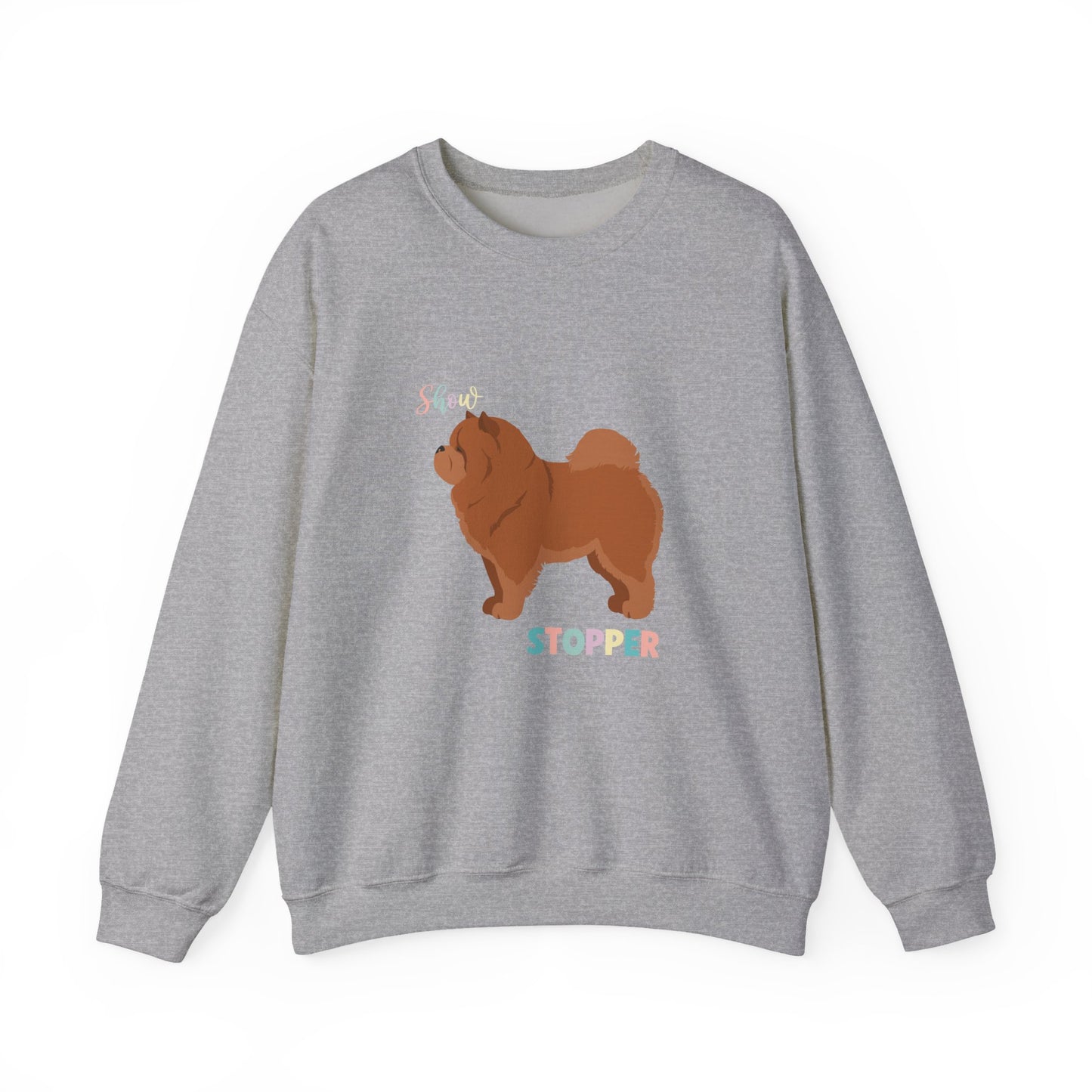 Chow Chow Dog Unisex Heavy Blend Crewneck Sweatshirt