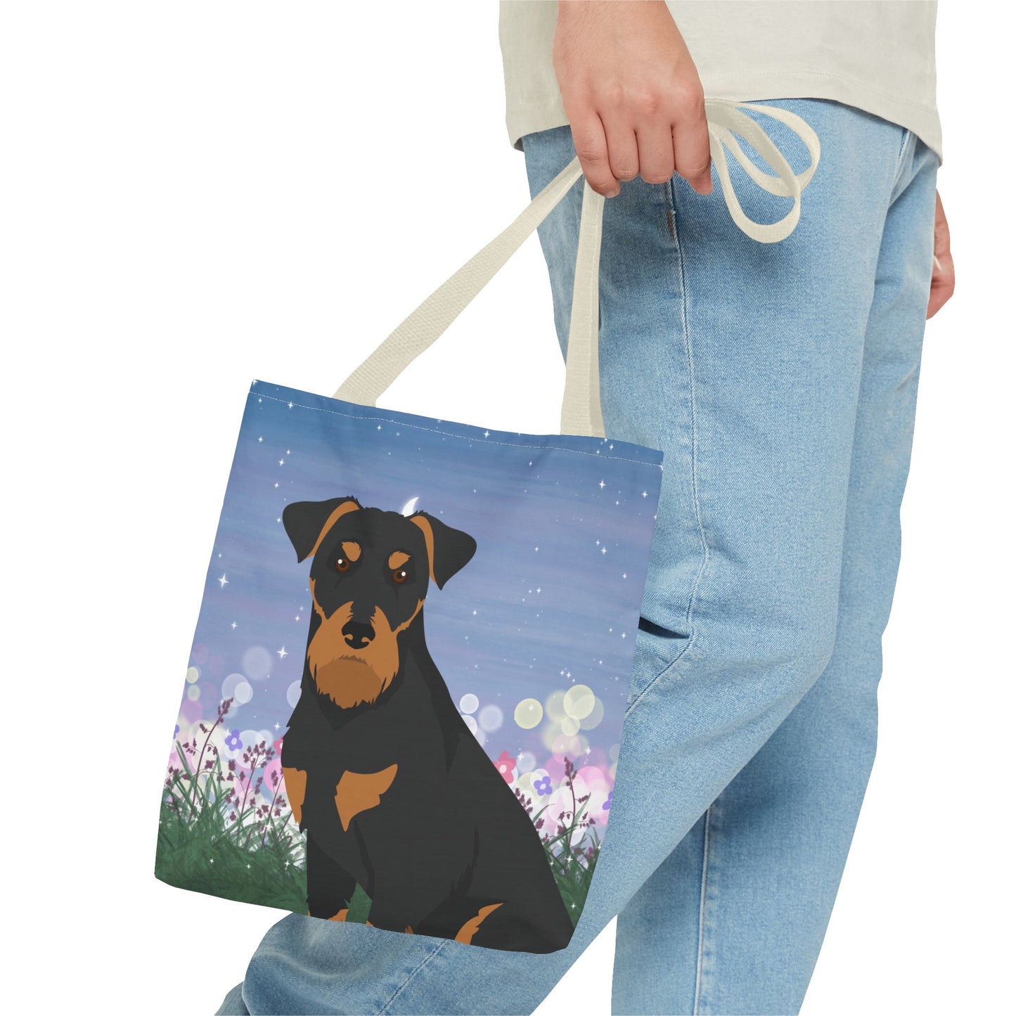 Jagdterrier Dog Tote Bag 13x13
