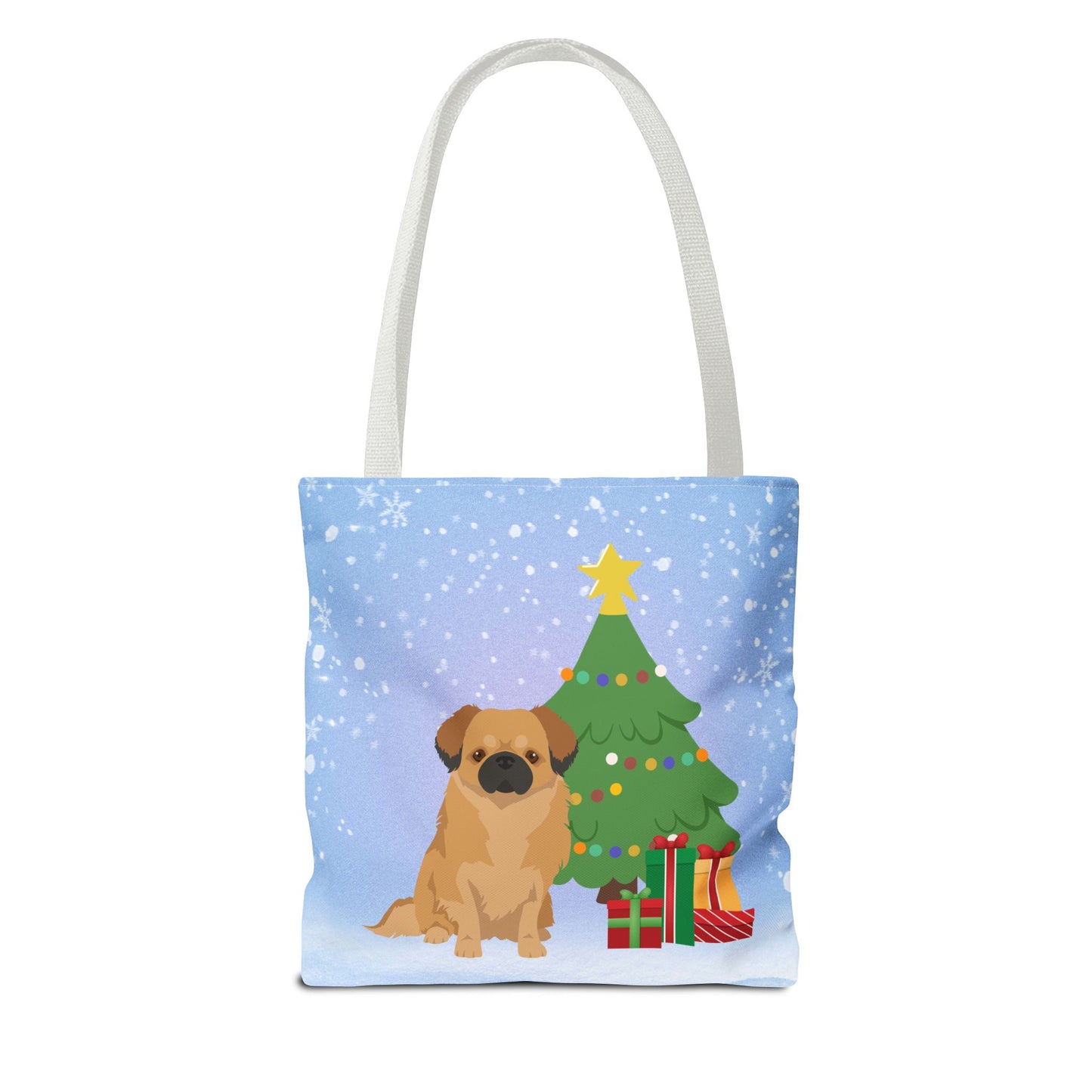 Tibetan Spaniel Dog Tote Bag, Dog Mom Gift