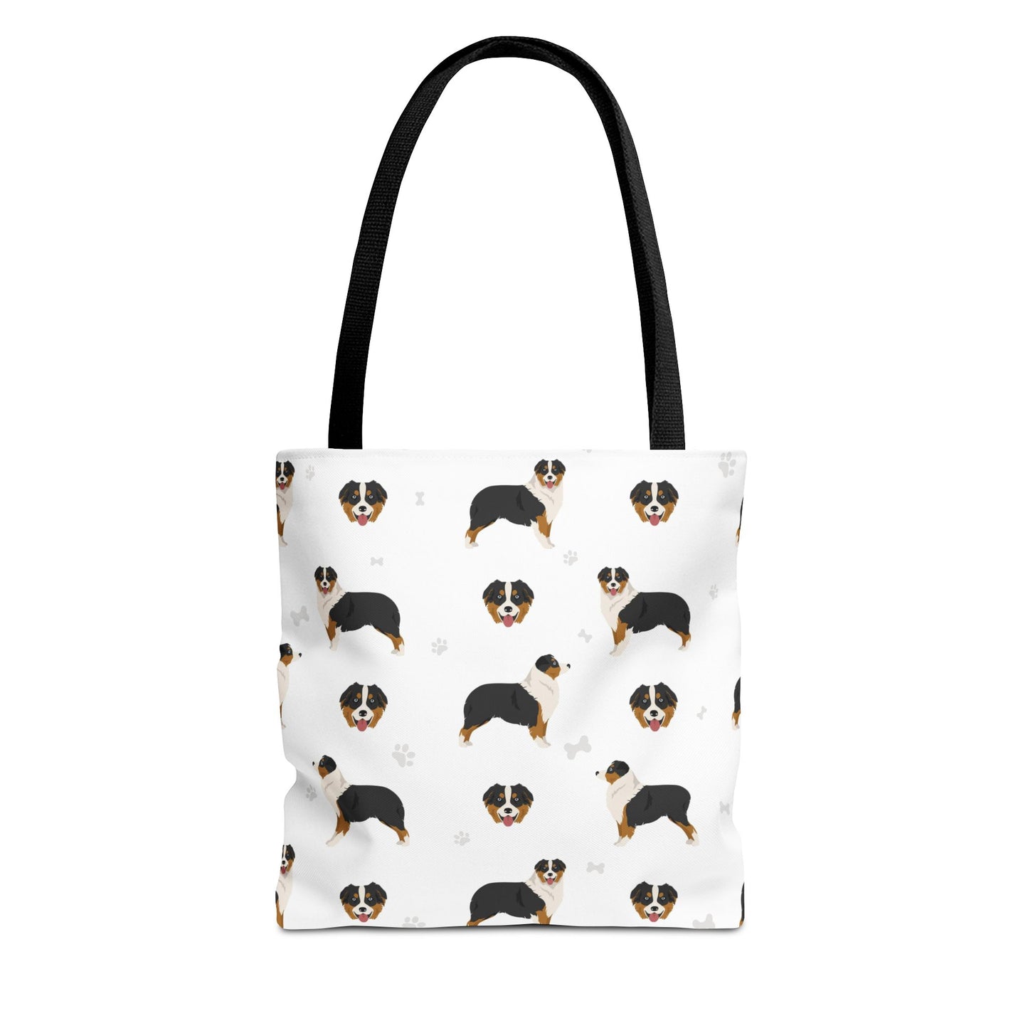 Australian Shepherd Dog Tote Bag, Aussie Dog Mom Gift