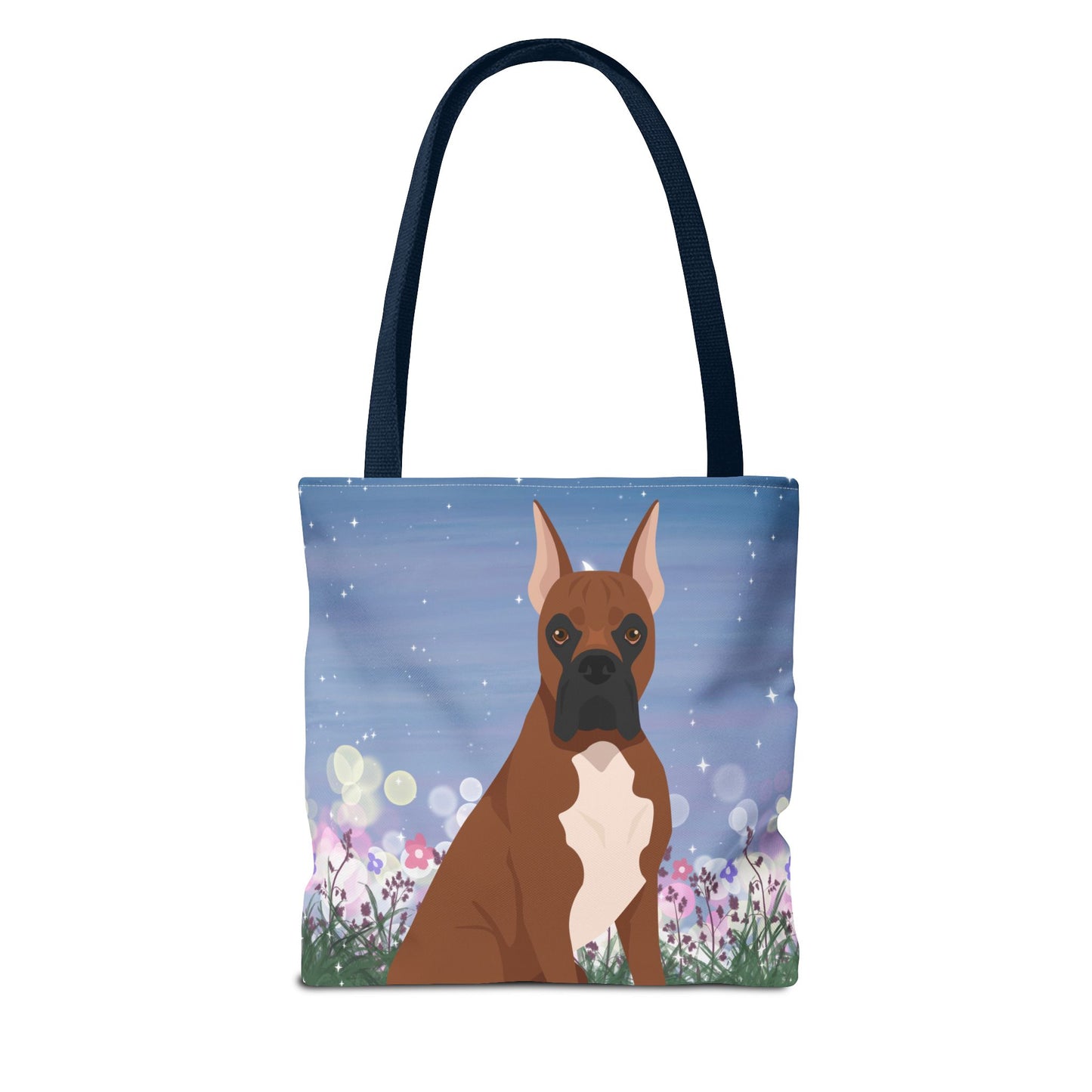 Boxer Dog Tote Bag 13x13