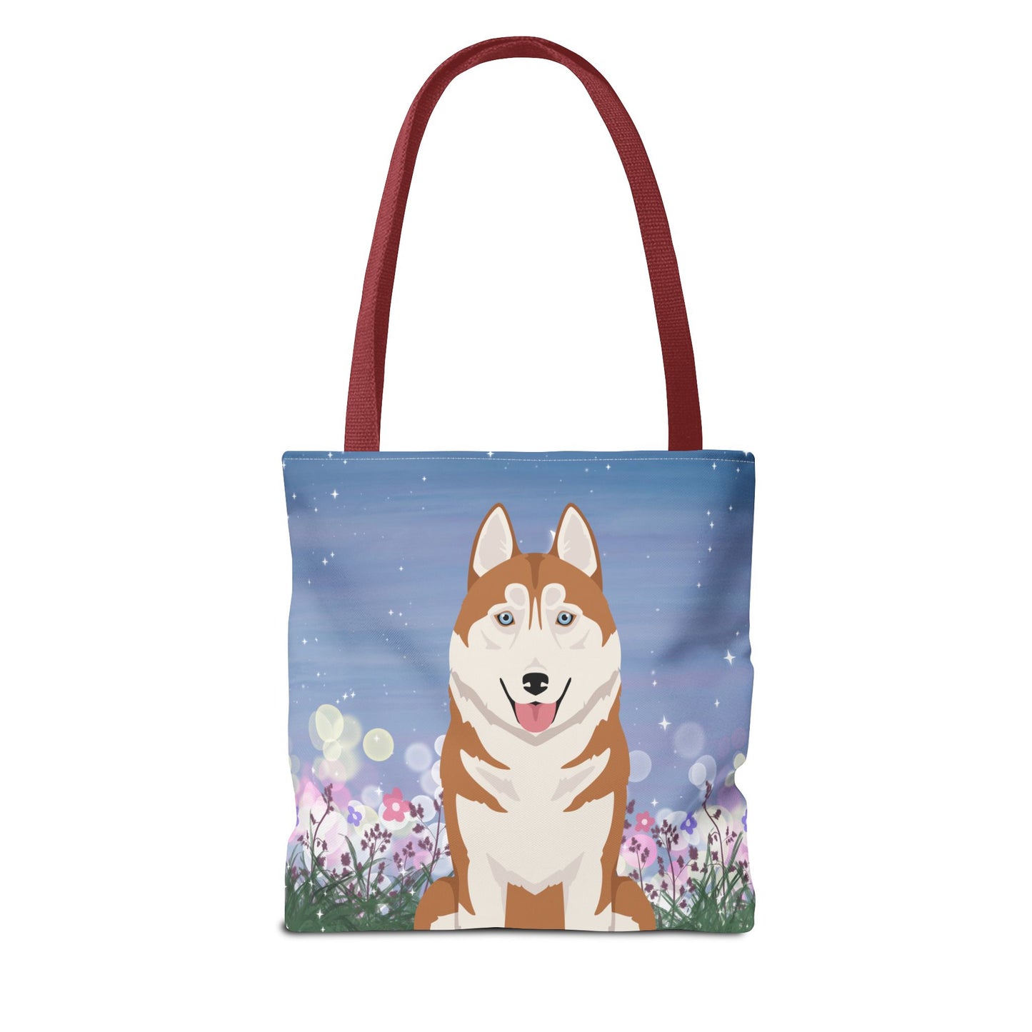 Siberian Husky Dog Tote Bag 13x13