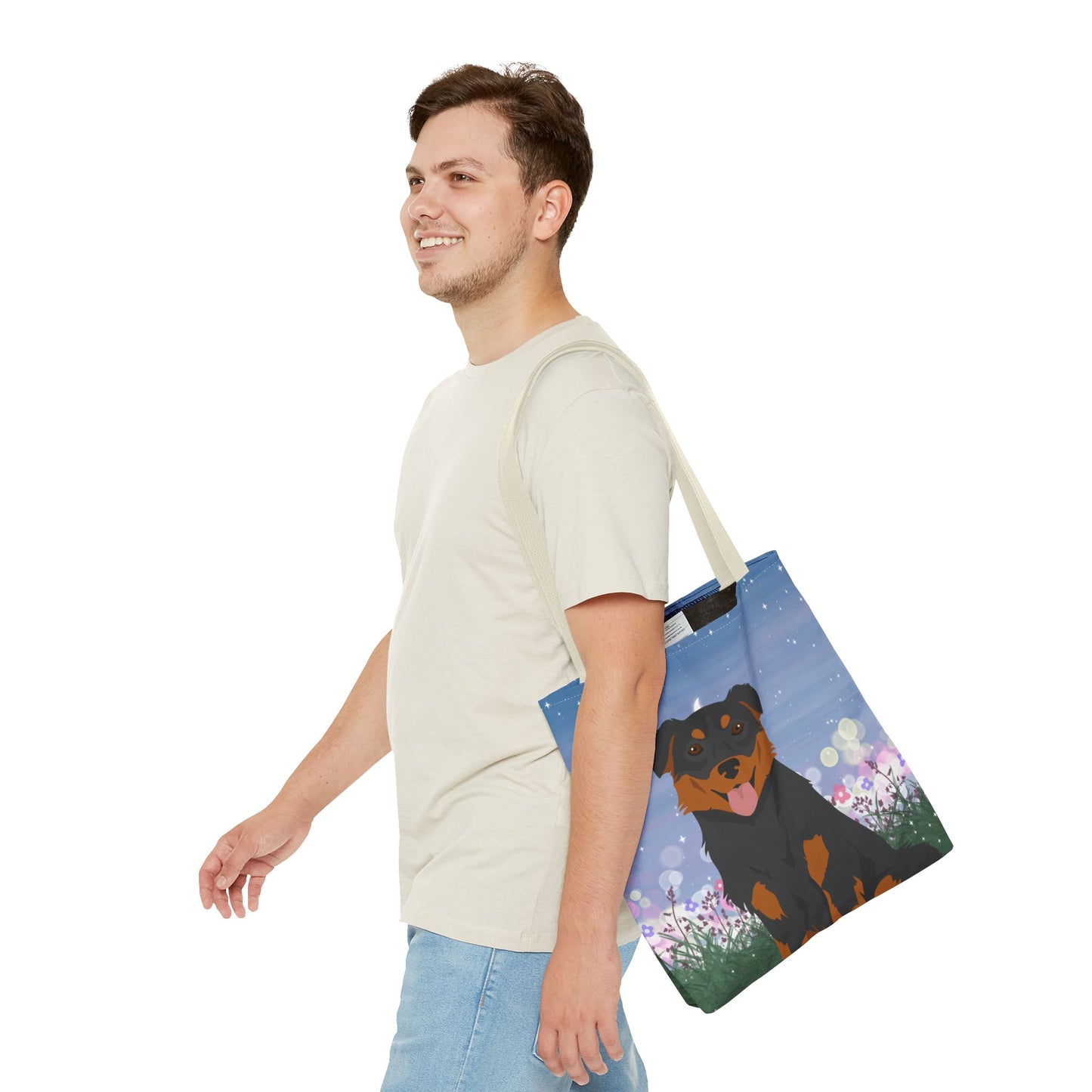 English Shepherd Dog Tote Bag 16x16